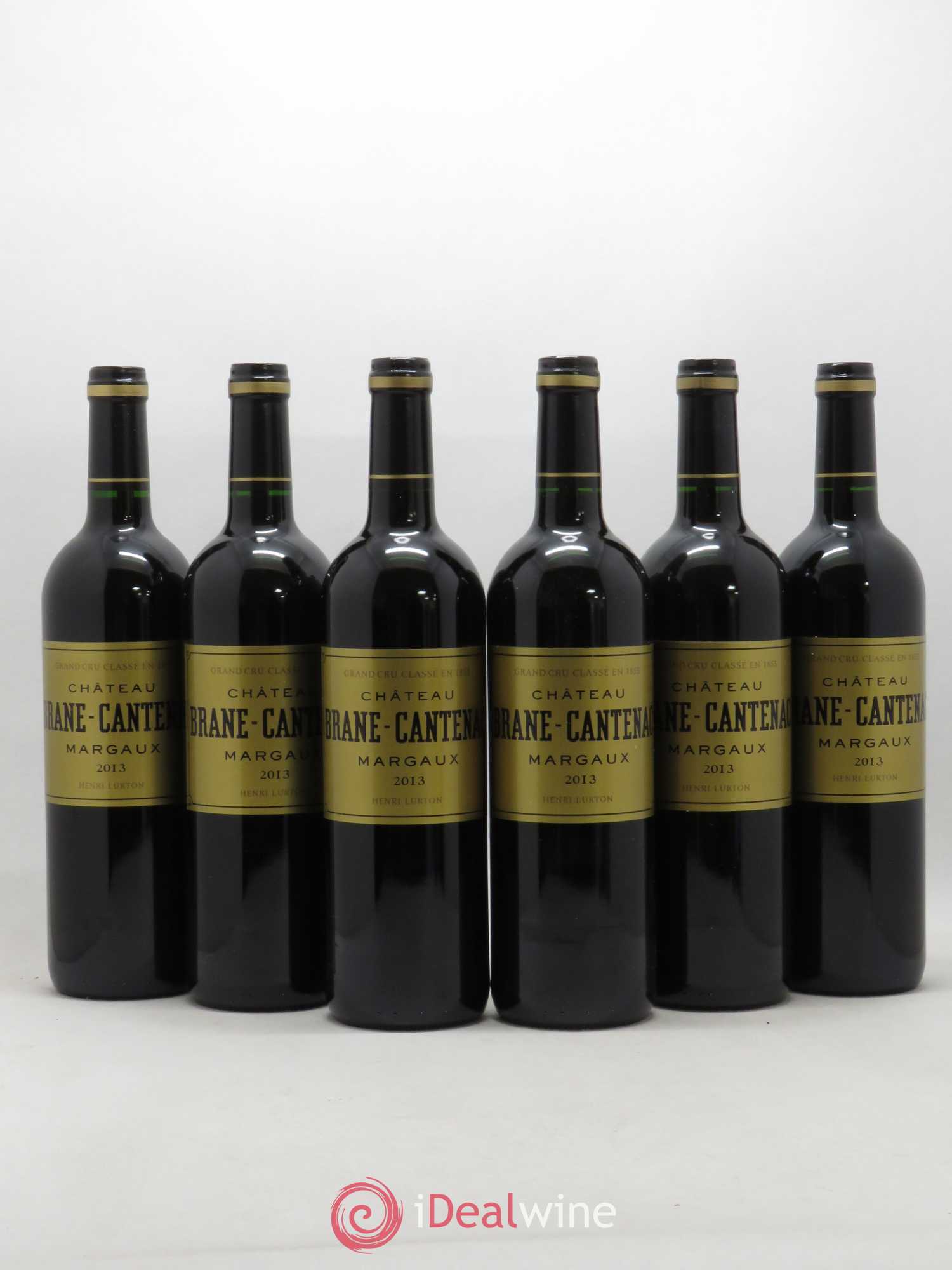 Château Brane Cantenac 2ème Grand Cru Classé 2013 - Lot de 6 bouteilles - 0