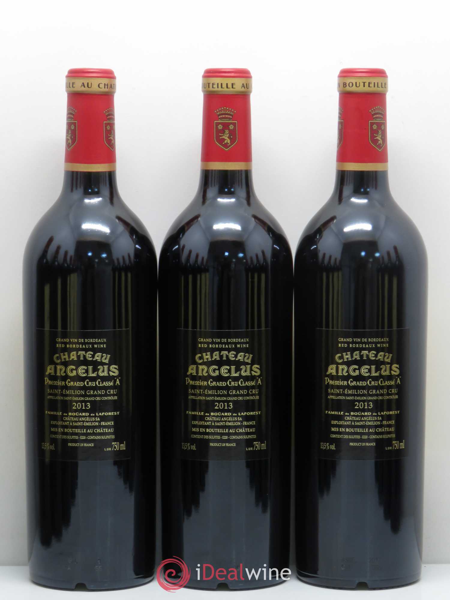 Château Angélus 1er Grand Cru Classé A 2013 - Lot de 12 bouteilles - 4