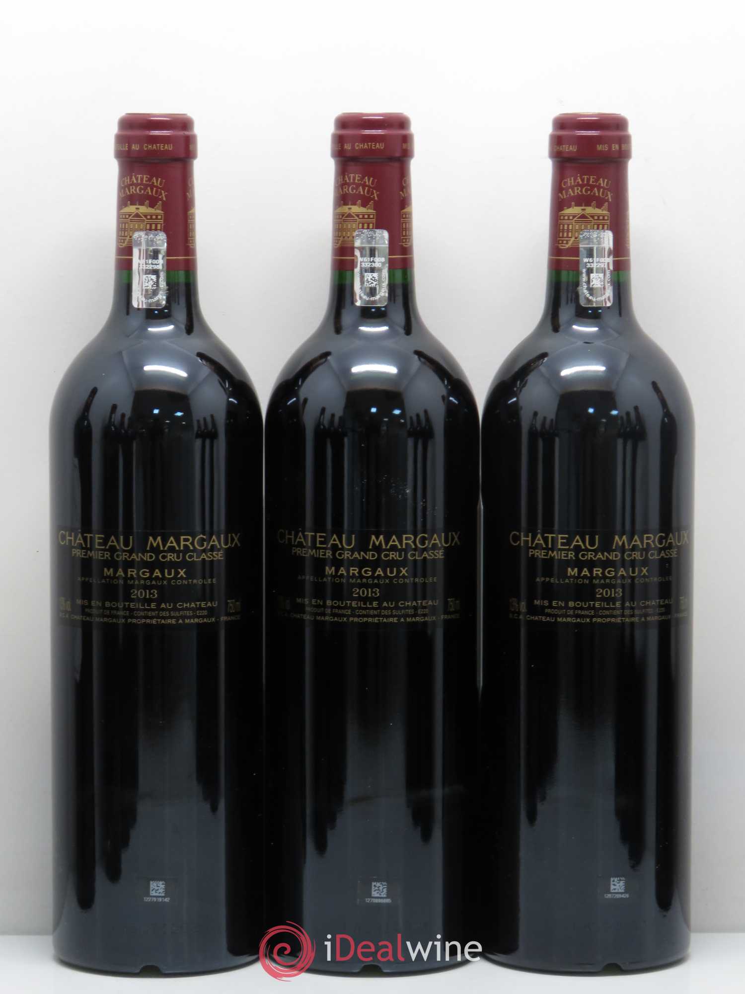 Château Margaux 1er Grand Cru Classé 2013 - Lot de 12 bouteilles - 8