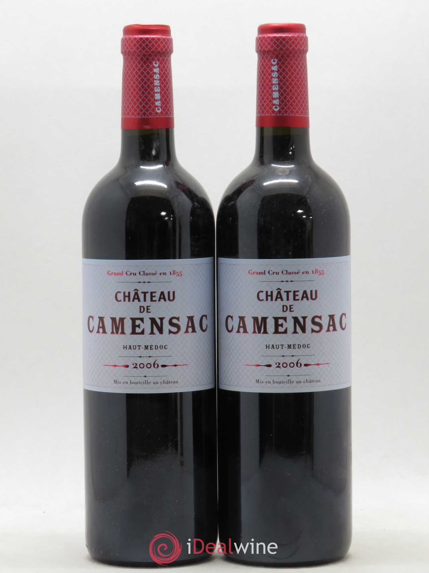 Château Camensac 5ème Grand Cru Classé 2006 - Lot de 2 bouteilles - 0