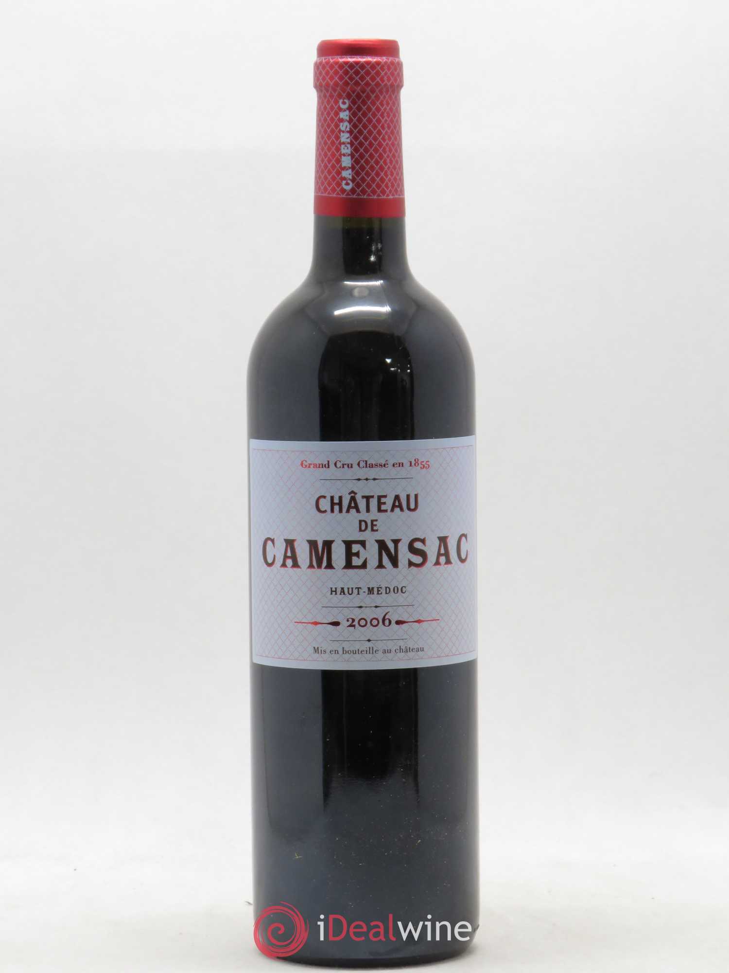 Château Camensac 5ème Grand Cru Classé 2006 - Lot de 1 bouteille - 0