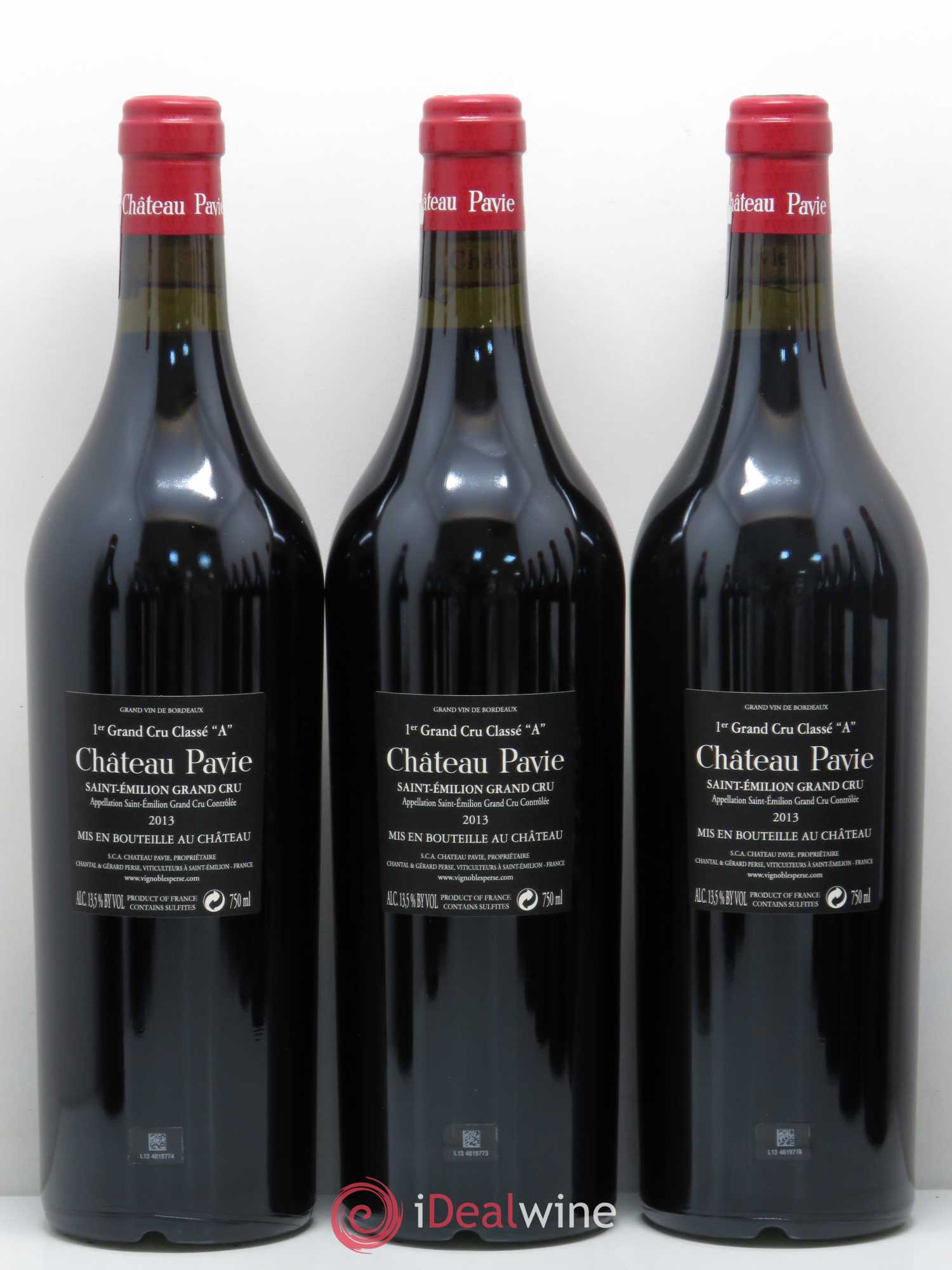 Château Pavie 1er Grand Cru Classé A 2013 - Lot de 12 bouteilles - 6