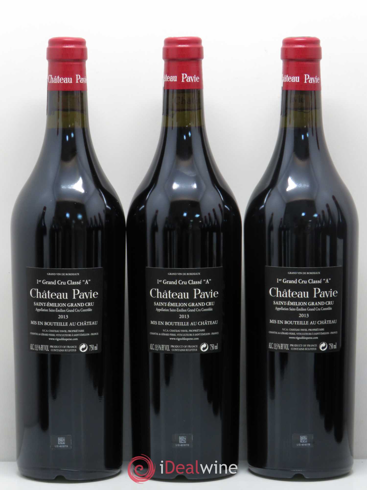 Château Pavie 1er Grand Cru Classé A 2013 - Lot de 12 bouteilles - 8