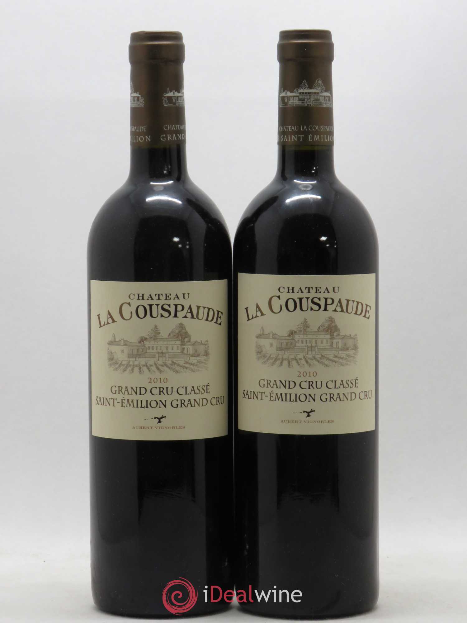 Château la Couspaude Grand Cru Classé 2010 - Lot de 2 bouteilles - 0