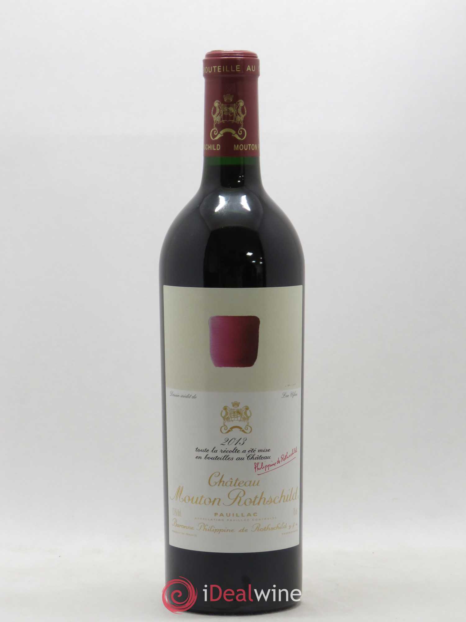 Château Mouton Rothschild 1er Grand Cru Classé 2013 - Lot de 1 bouteille - 0