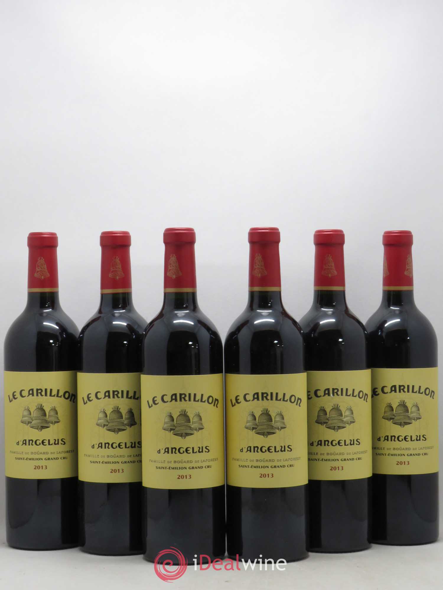 Le Carillon de l'Angélus Second Vin 2013 - Lot de 6 bouteilles - 0