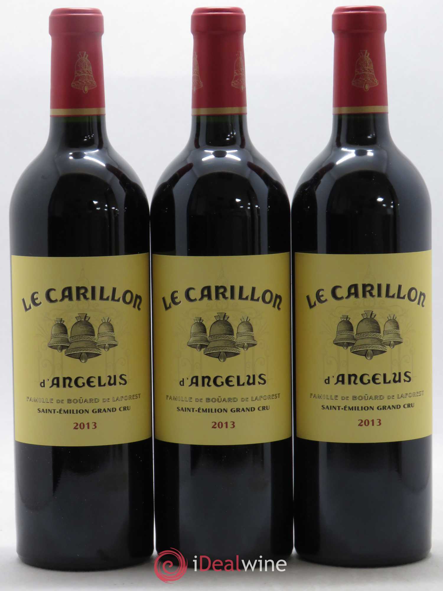 Le Carillon de l'Angélus Second Vin 2013 - Lot de 3 bouteilles - 0