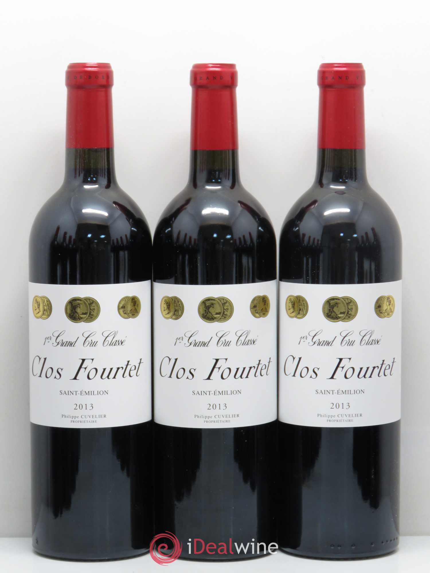 Clos Fourtet 1er Grand Cru Classé B 2013 - Lot de 12 bouteilles - 1