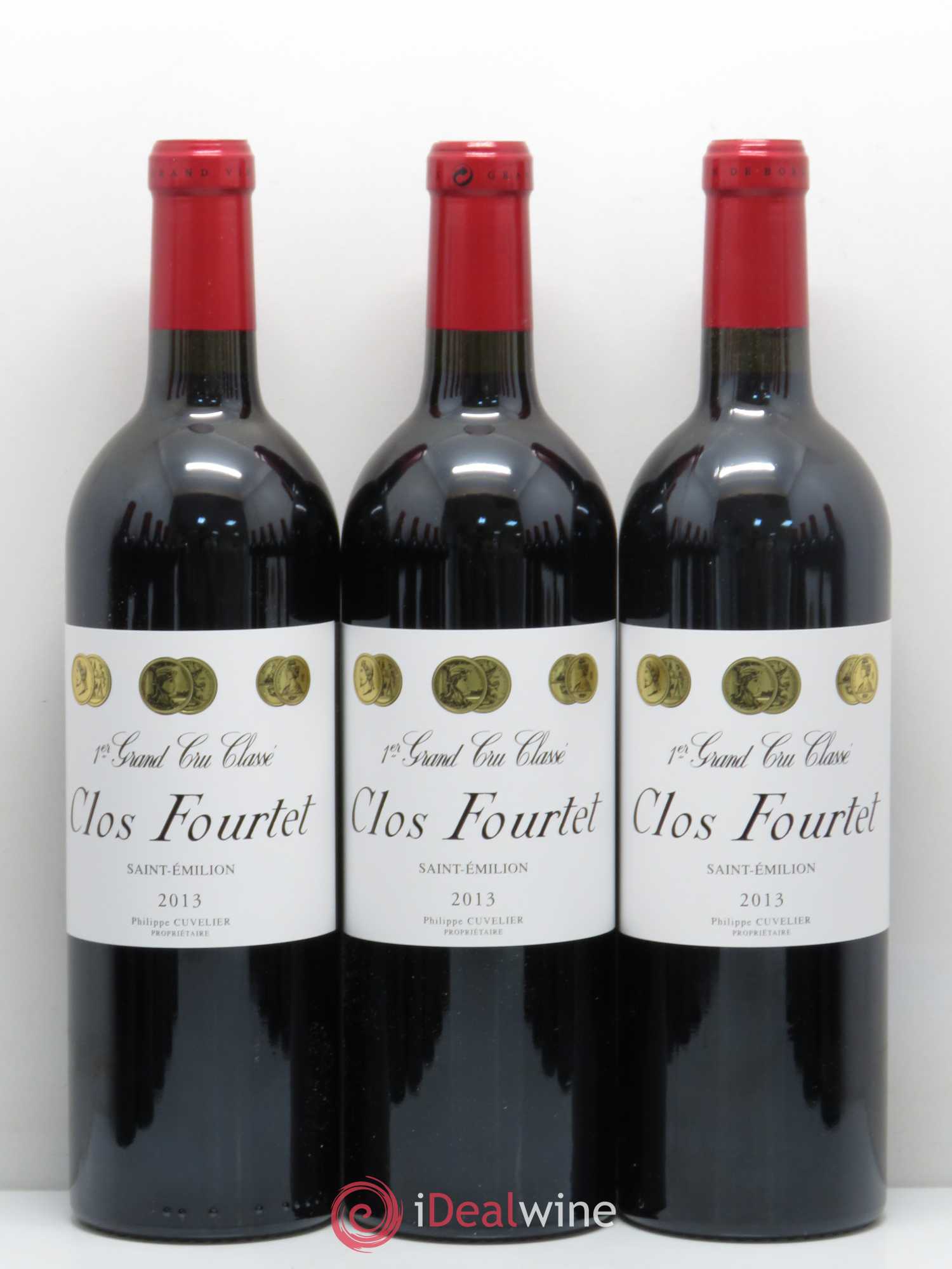 Clos Fourtet 1er Grand Cru Classé B 2013 - Lot de 12 bouteilles - 3