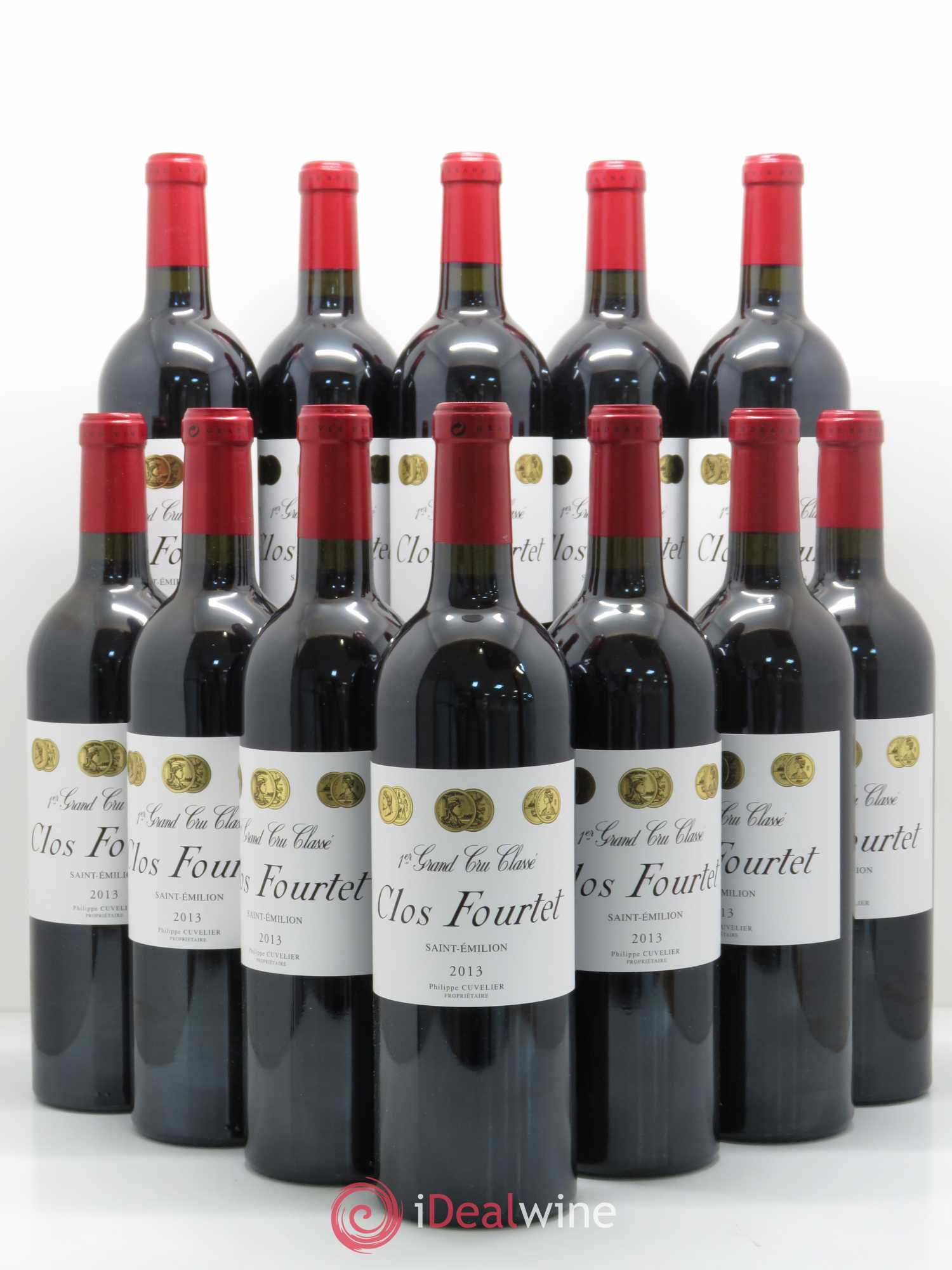 Clos Fourtet 1er Grand Cru Classé B 2013 - Lot de 12 bouteilles - 0