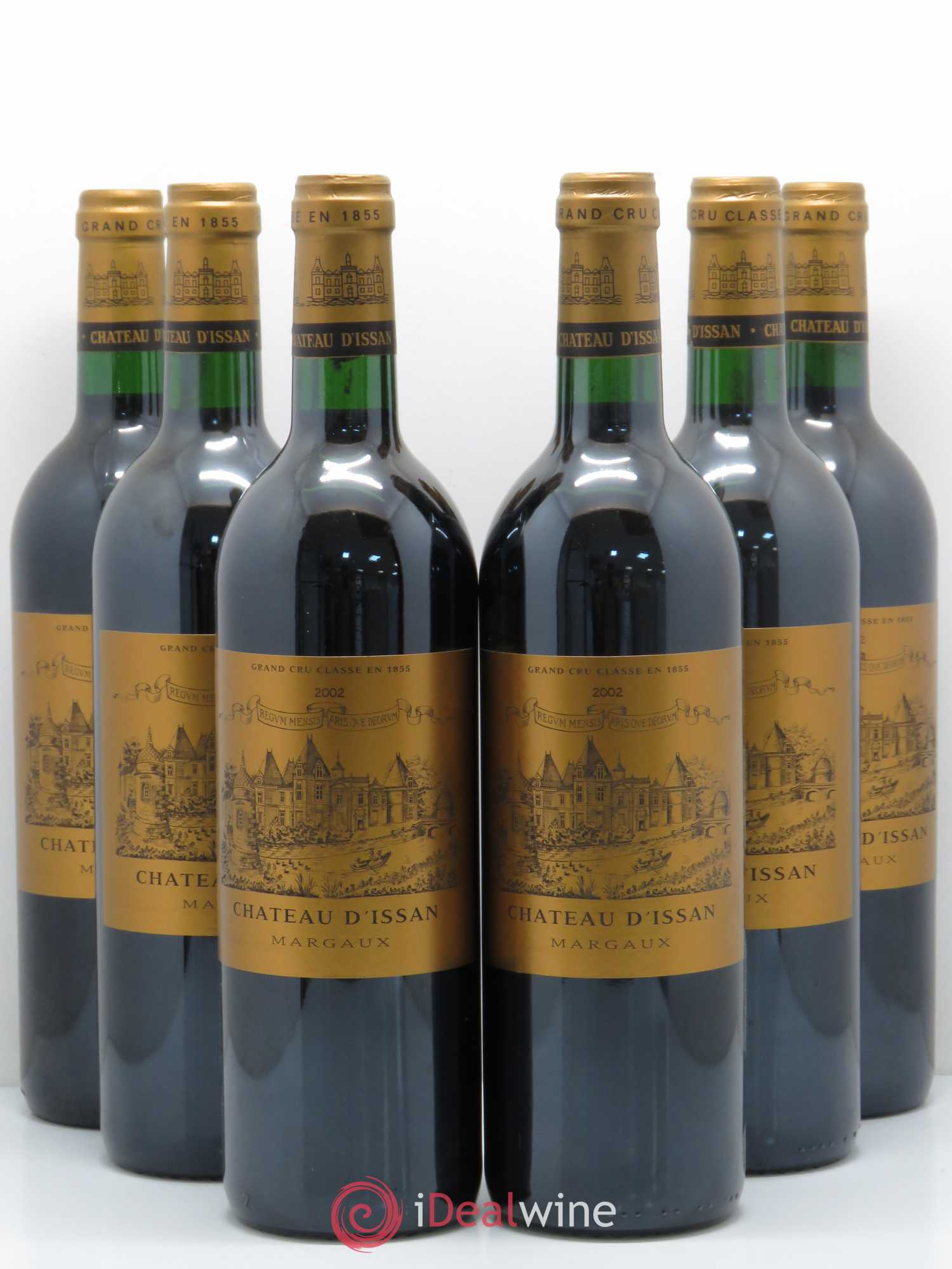 Château d'Issan 3ème Grand Cru Classé 2002 - Lot de 6 bouteilles - 0