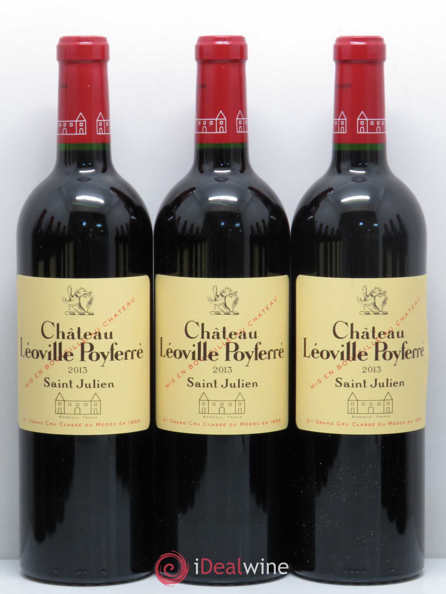 Château Léoville Poyferré 2ème Grand Cru Classé 2013 - Lot de 12 bouteilles - 2