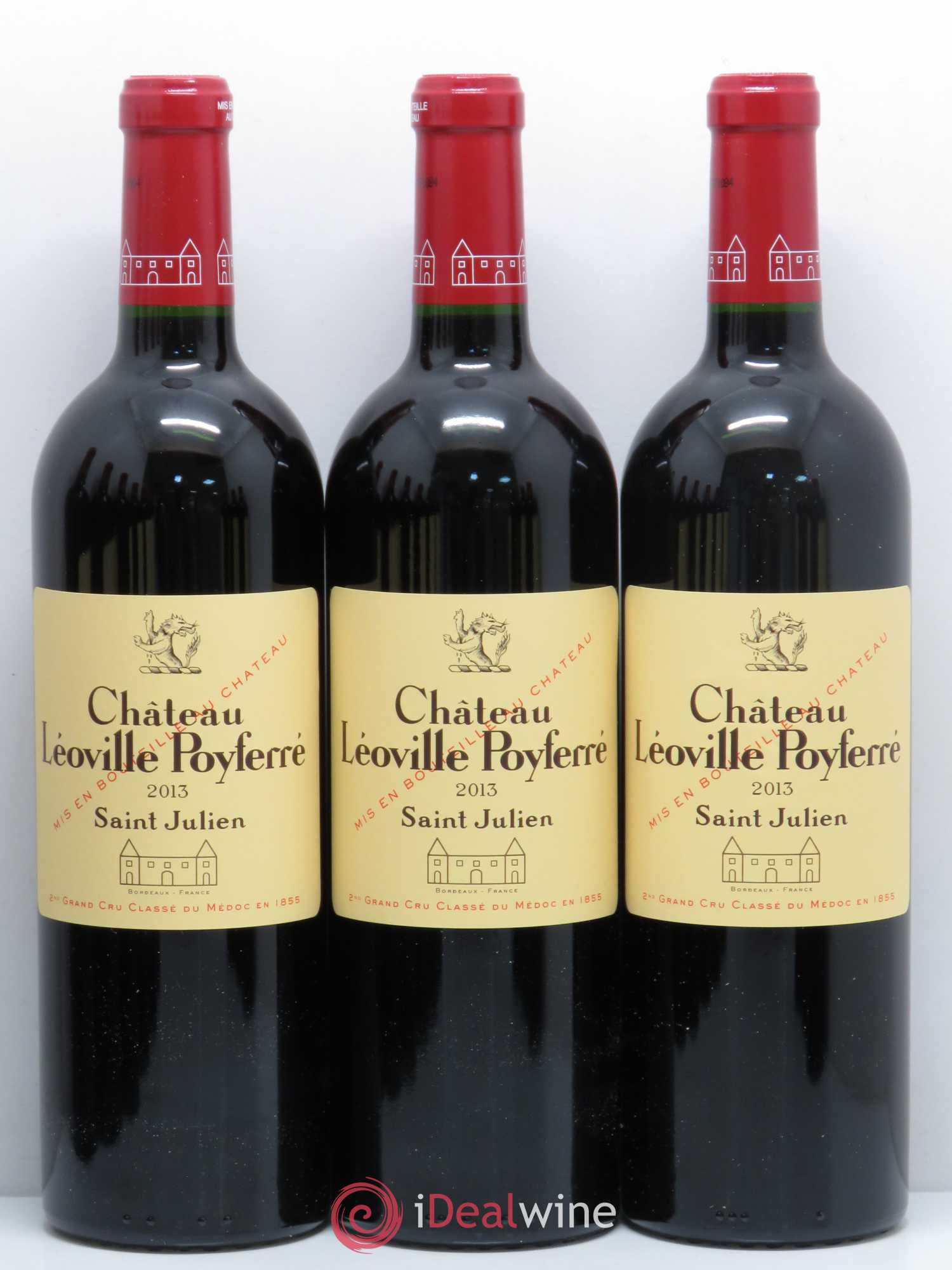 Château Léoville Poyferré 2ème Grand Cru Classé 2013 - Lot de 12 bouteilles - 3