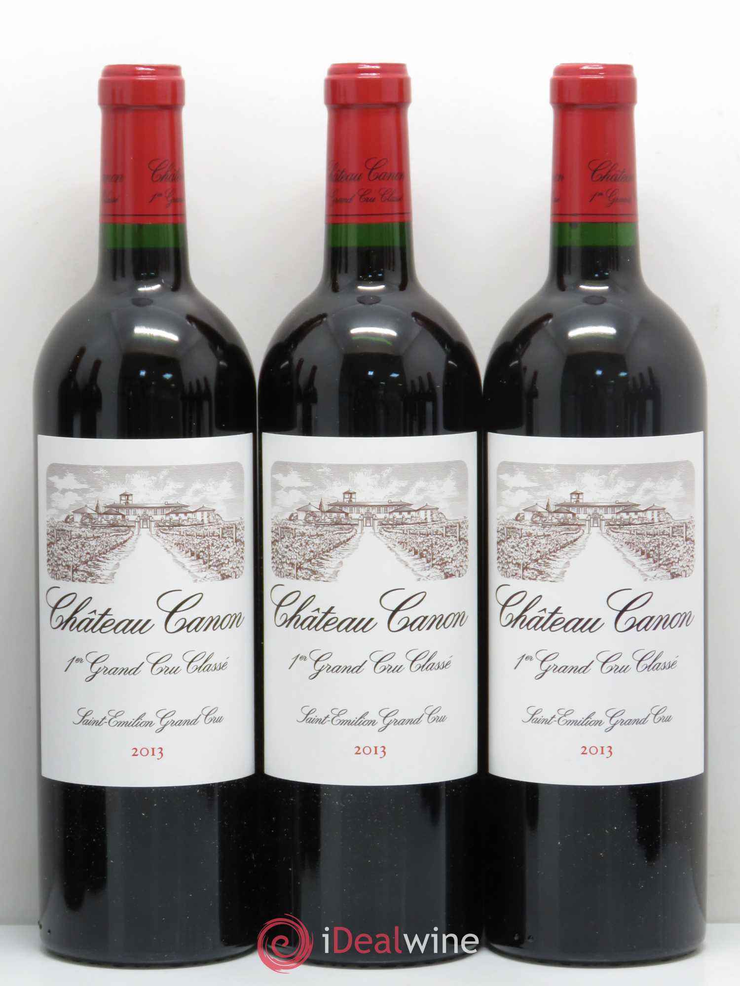 Château Canon 1er Grand Cru Classé B 2013 - Lot de 12 bouteilles - 2