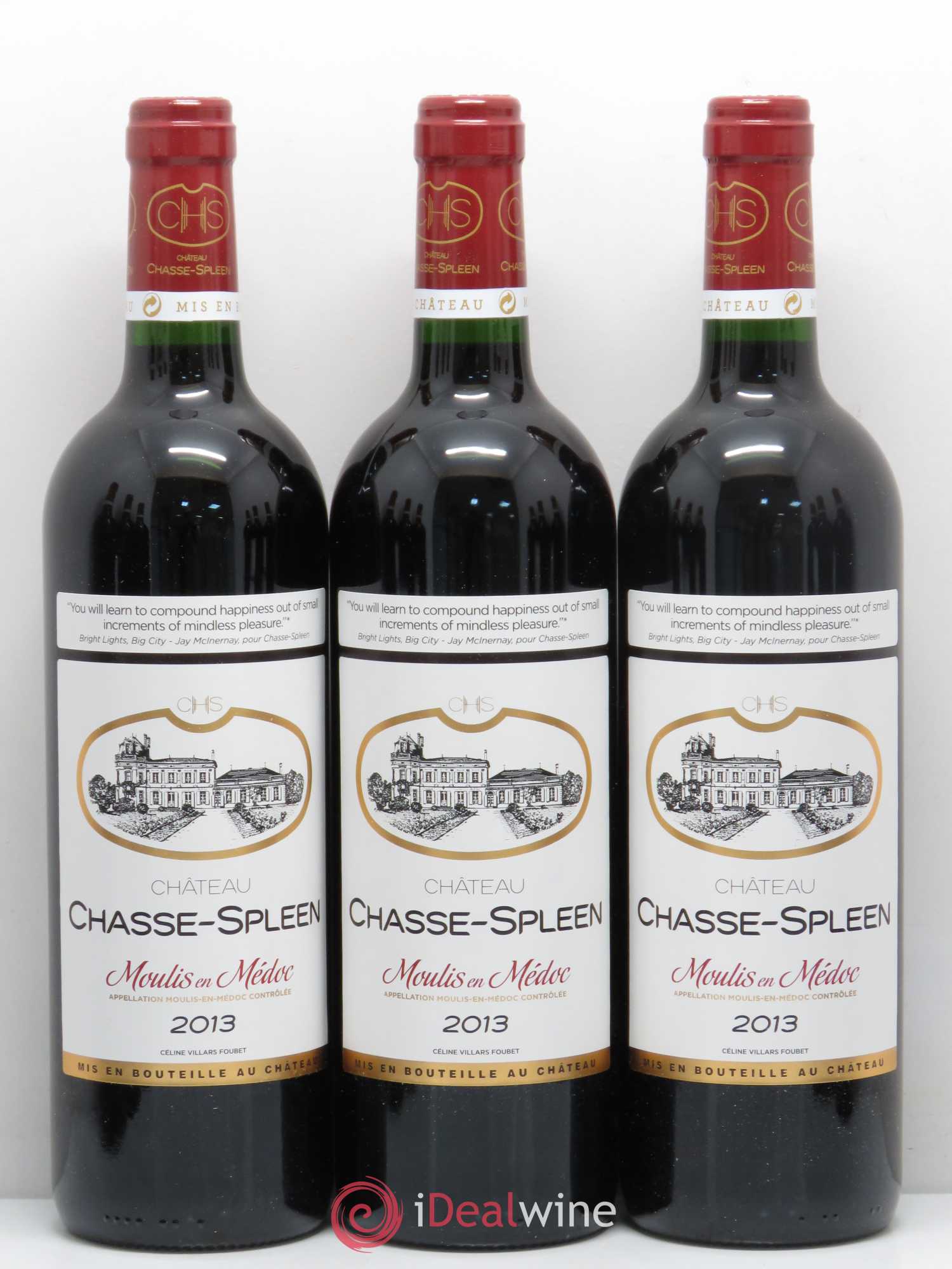 Château Chasse Spleen 2013 - Lot de 12 bouteilles - 2