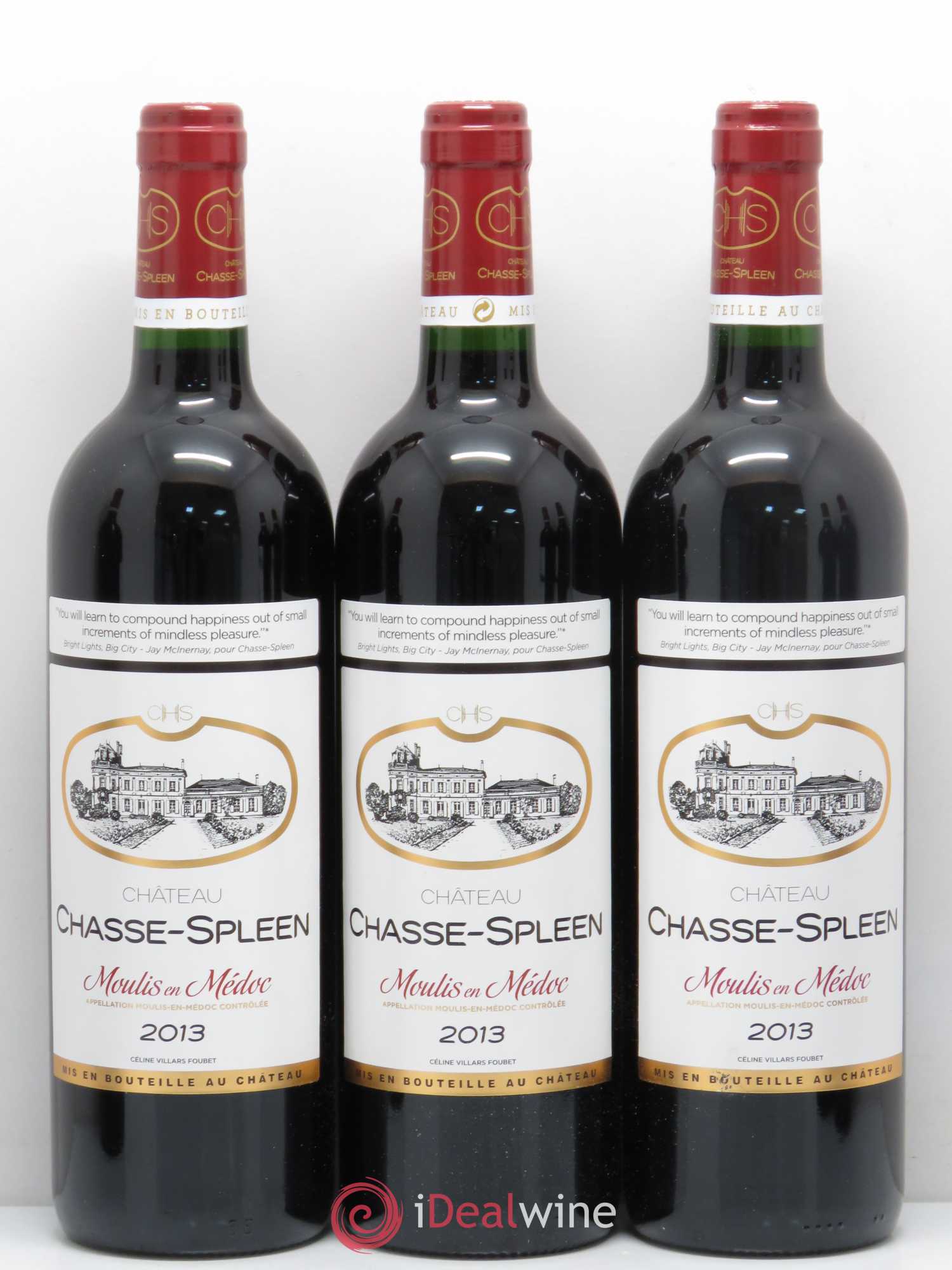 Château Chasse Spleen 2013 - Lot de 12 bouteilles - 3