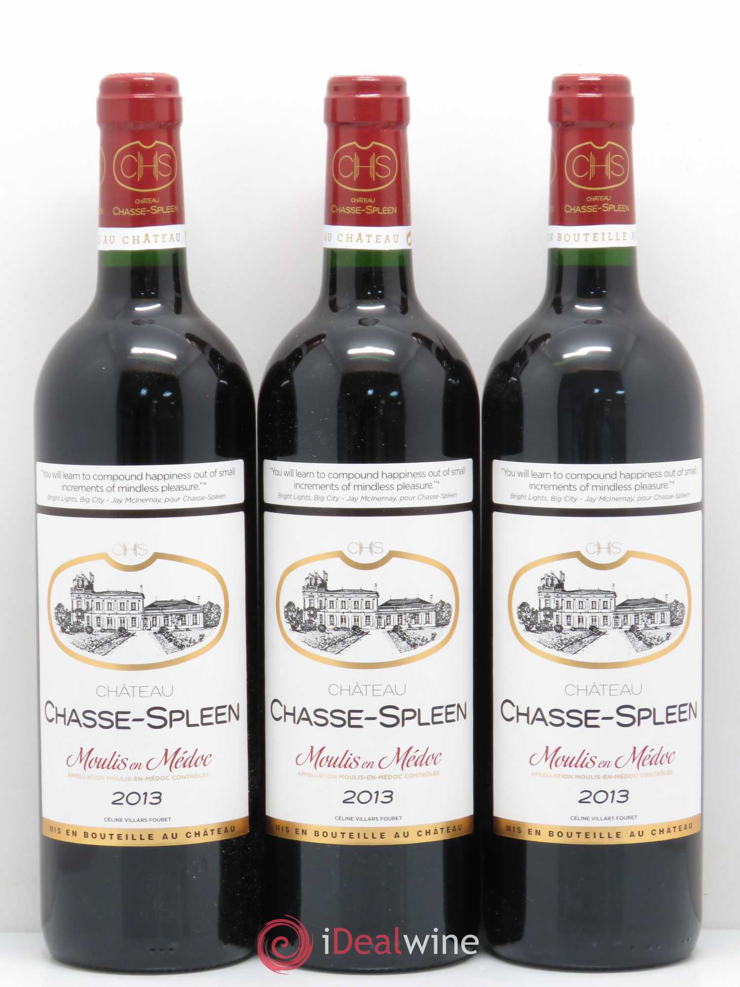 Château Chasse Spleen 2013 - Lot de 12 bouteilles - 4