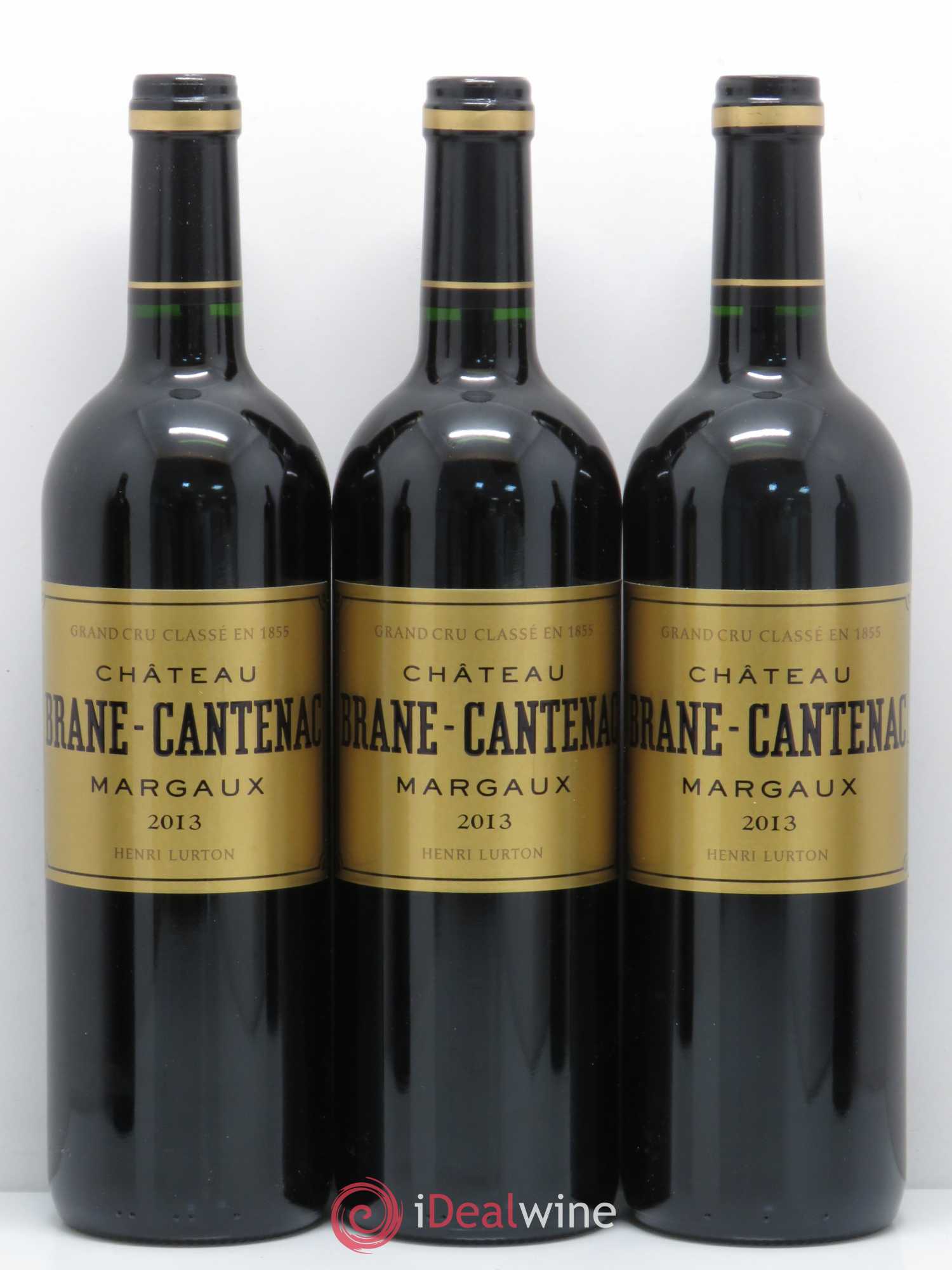 Château Brane Cantenac 2ème Grand Cru Classé 2013 - Lot de 12 bouteilles - 1