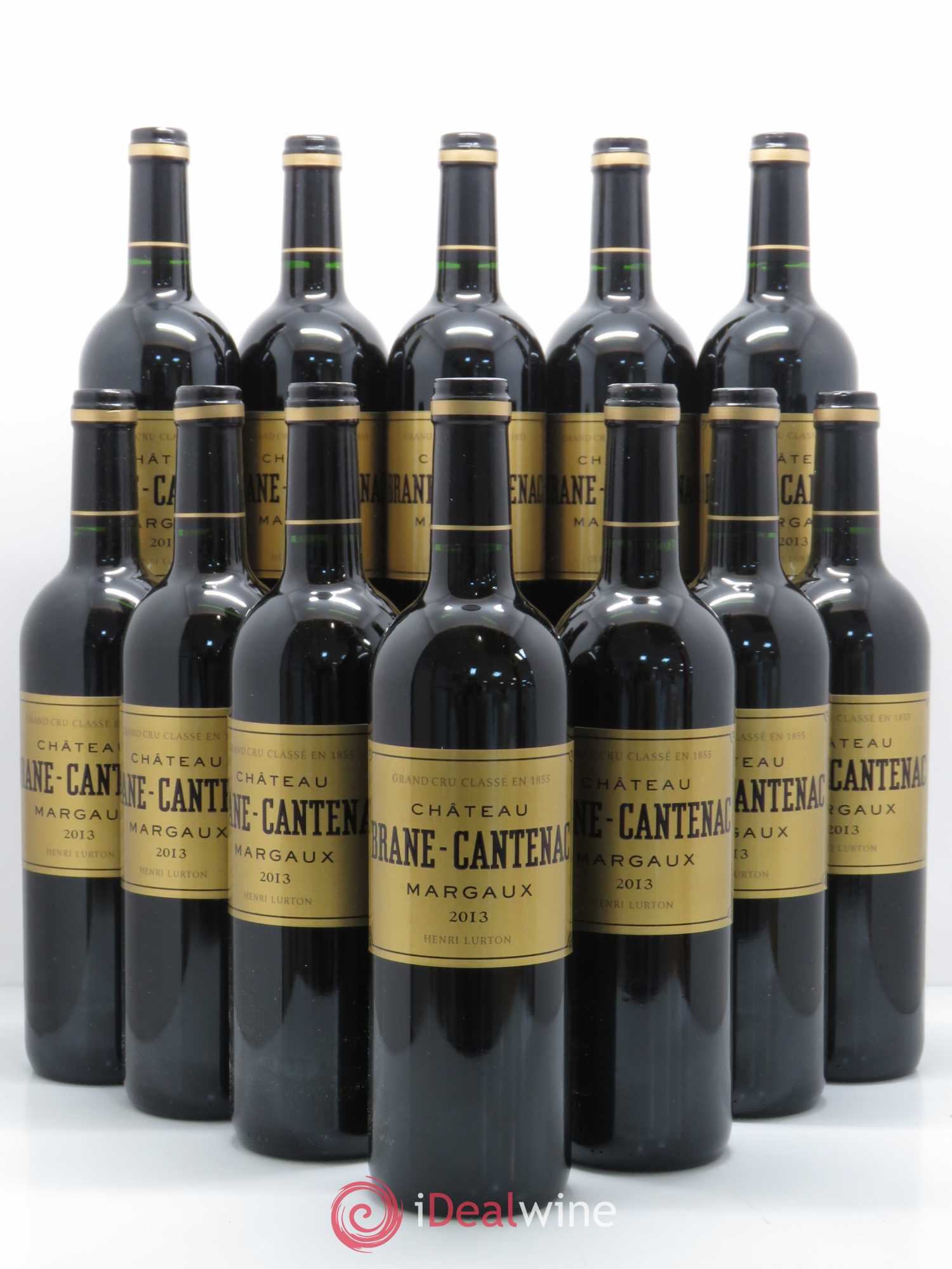 Château Brane Cantenac 2ème Grand Cru Classé 2013 - Lot de 12 bouteilles - 0