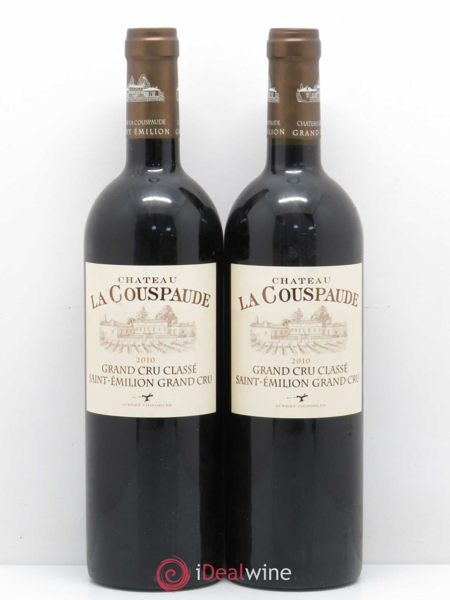 Château la Couspaude Grand Cru Classé 2010 - Lot de 2 bouteilles - 0