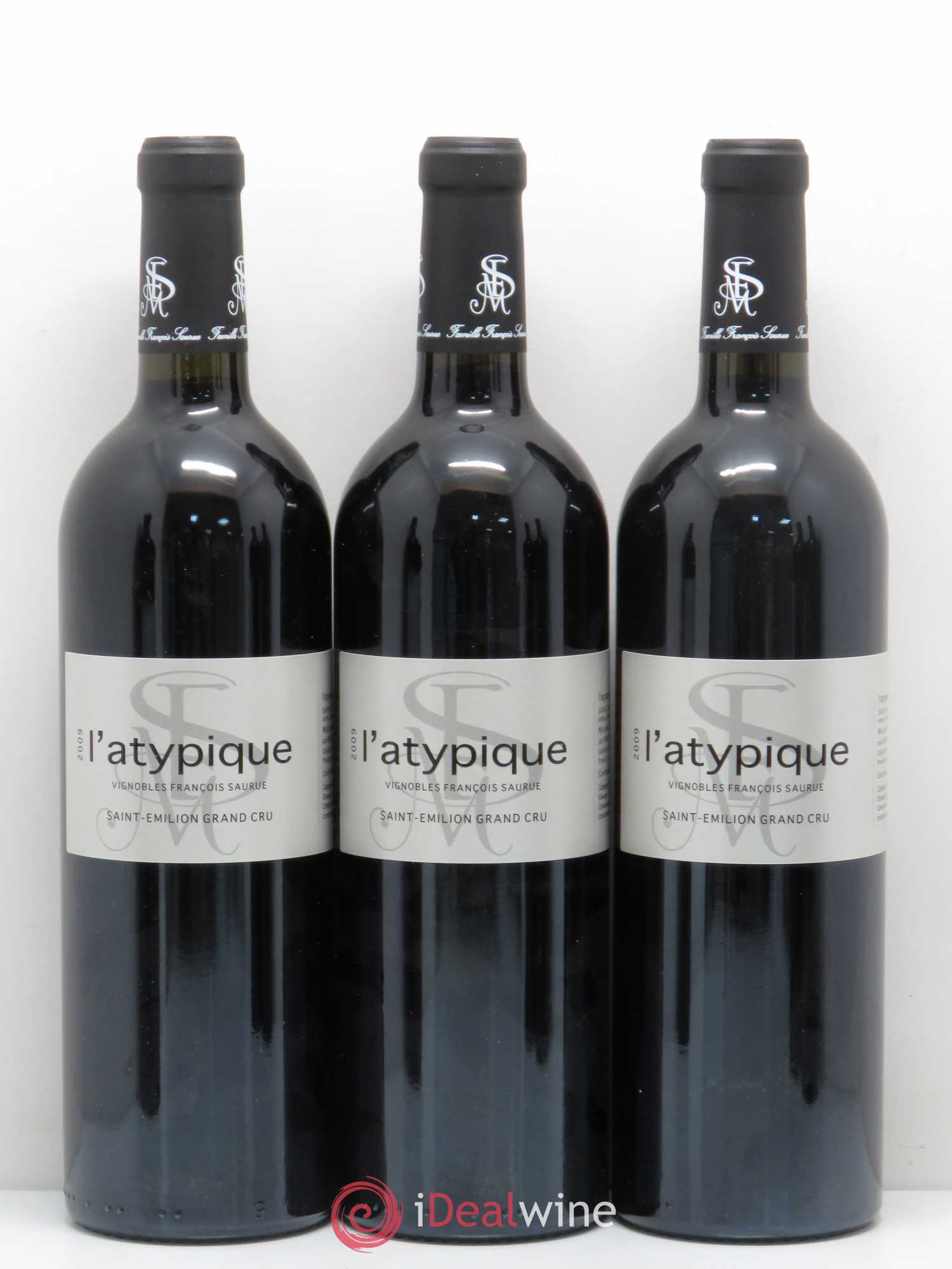 Saint-Émilion L'Atypique 2009 - Lot de 6 bouteilles - 1