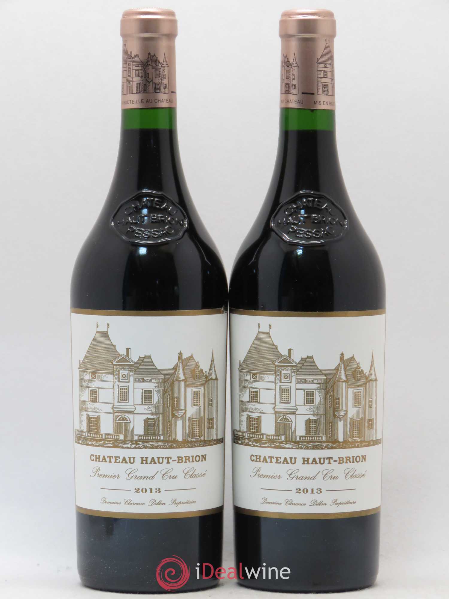 Château Haut Brion 1er Grand Cru Classé 2013 - Lot de 2 bouteilles - 0