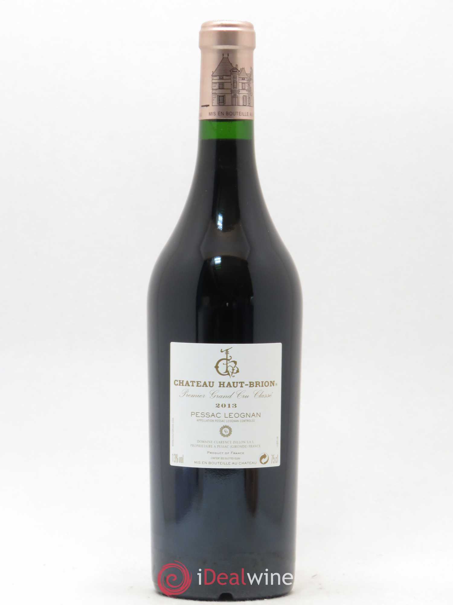 Château Haut Brion 1er Grand Cru Classé 2013 - Lot de 1 bouteille - 1