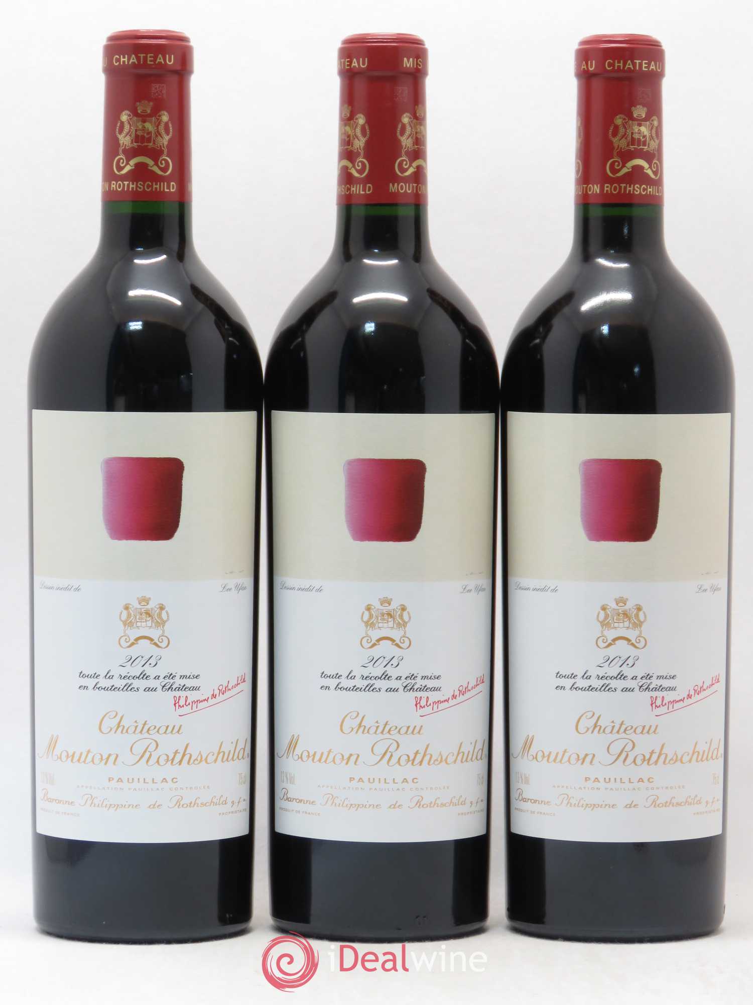 Château Mouton Rothschild 1er Grand Cru Classé 2013 - Lot de 6 bouteilles - 3