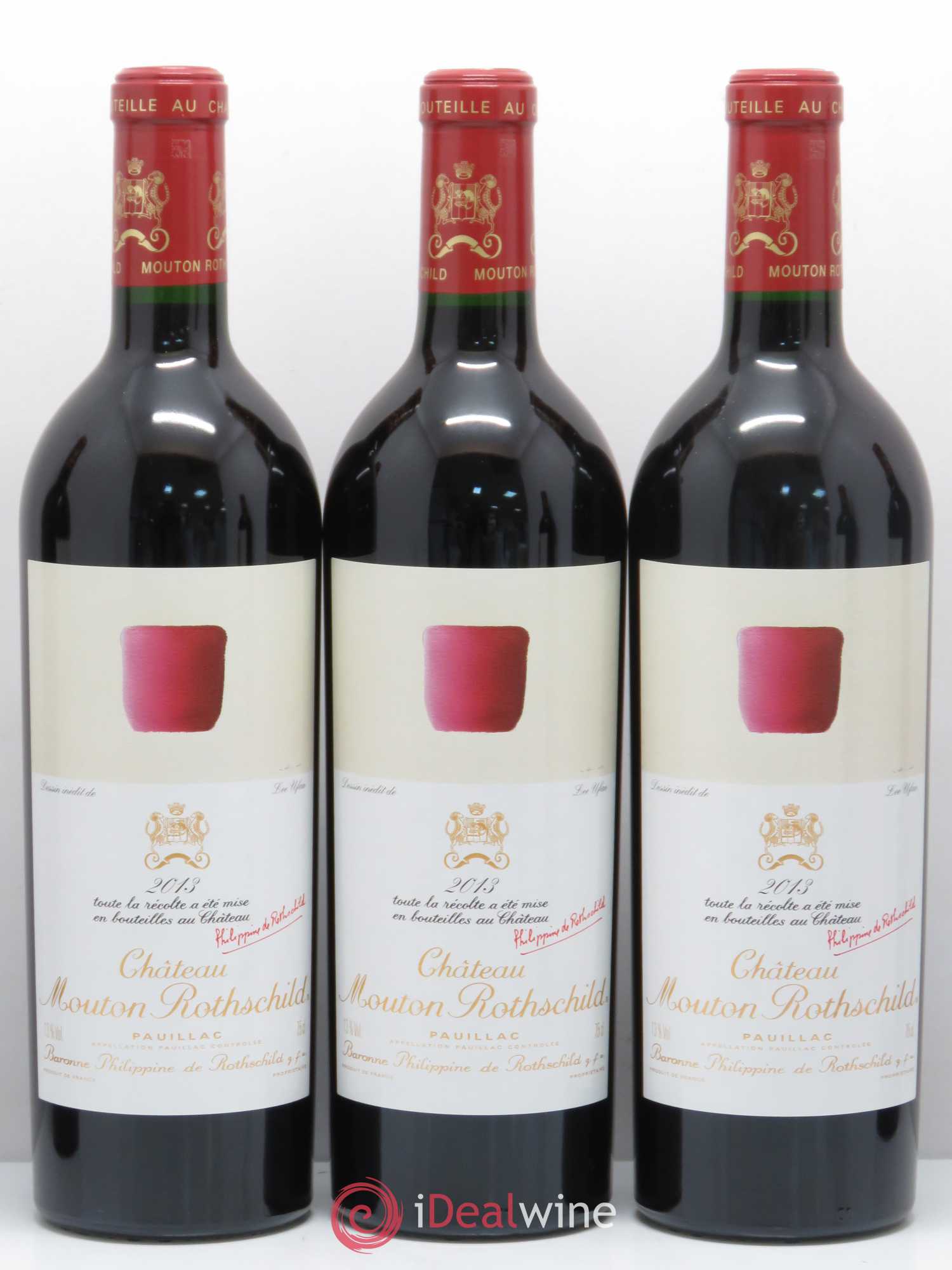 Château Mouton Rothschild 1er Grand Cru Classé 2013 - Lot de 6 bouteilles - 3