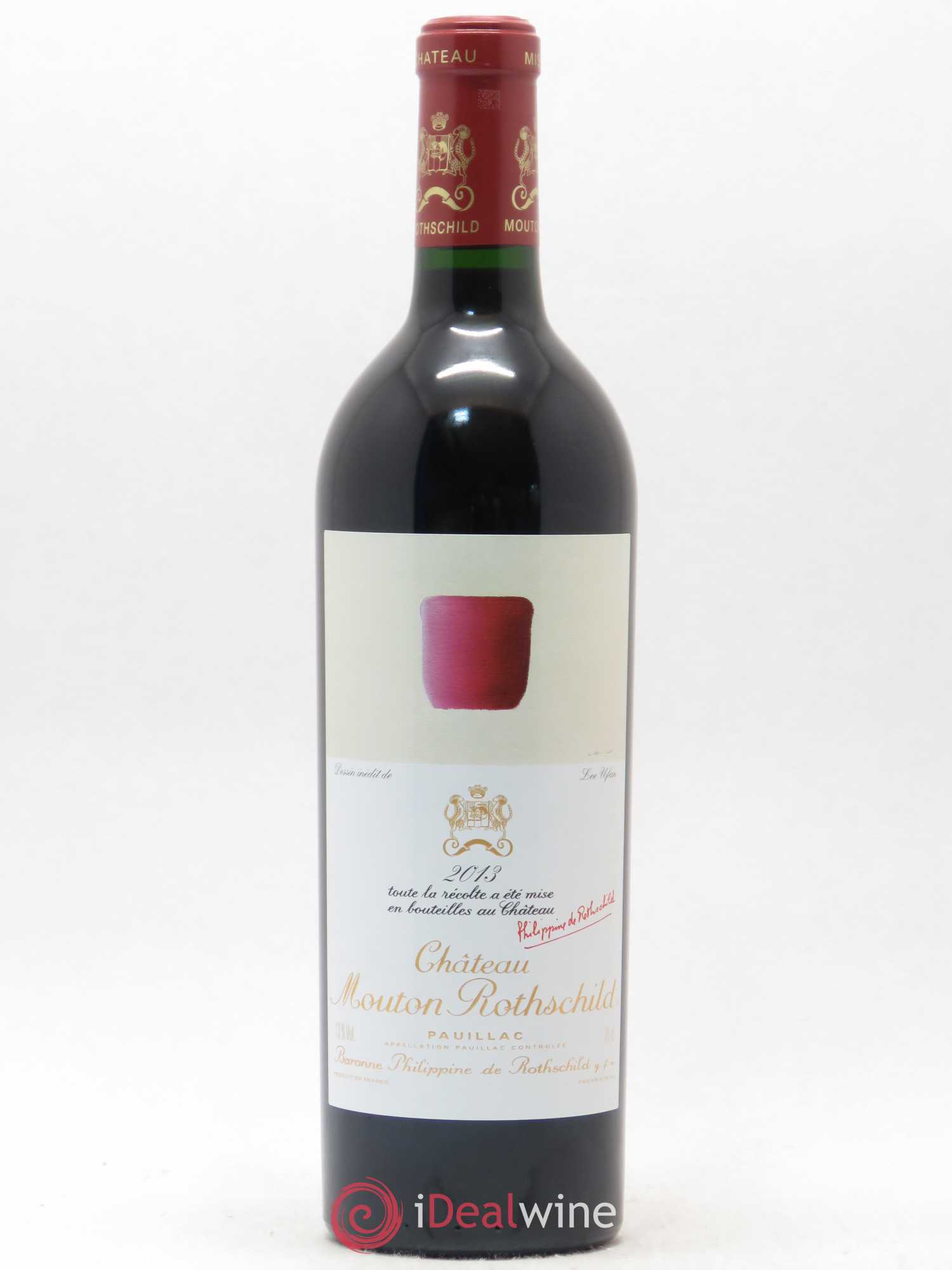 Château Mouton Rothschild 1er Grand Cru Classé 2013 - Lot de 1 bouteille - 0