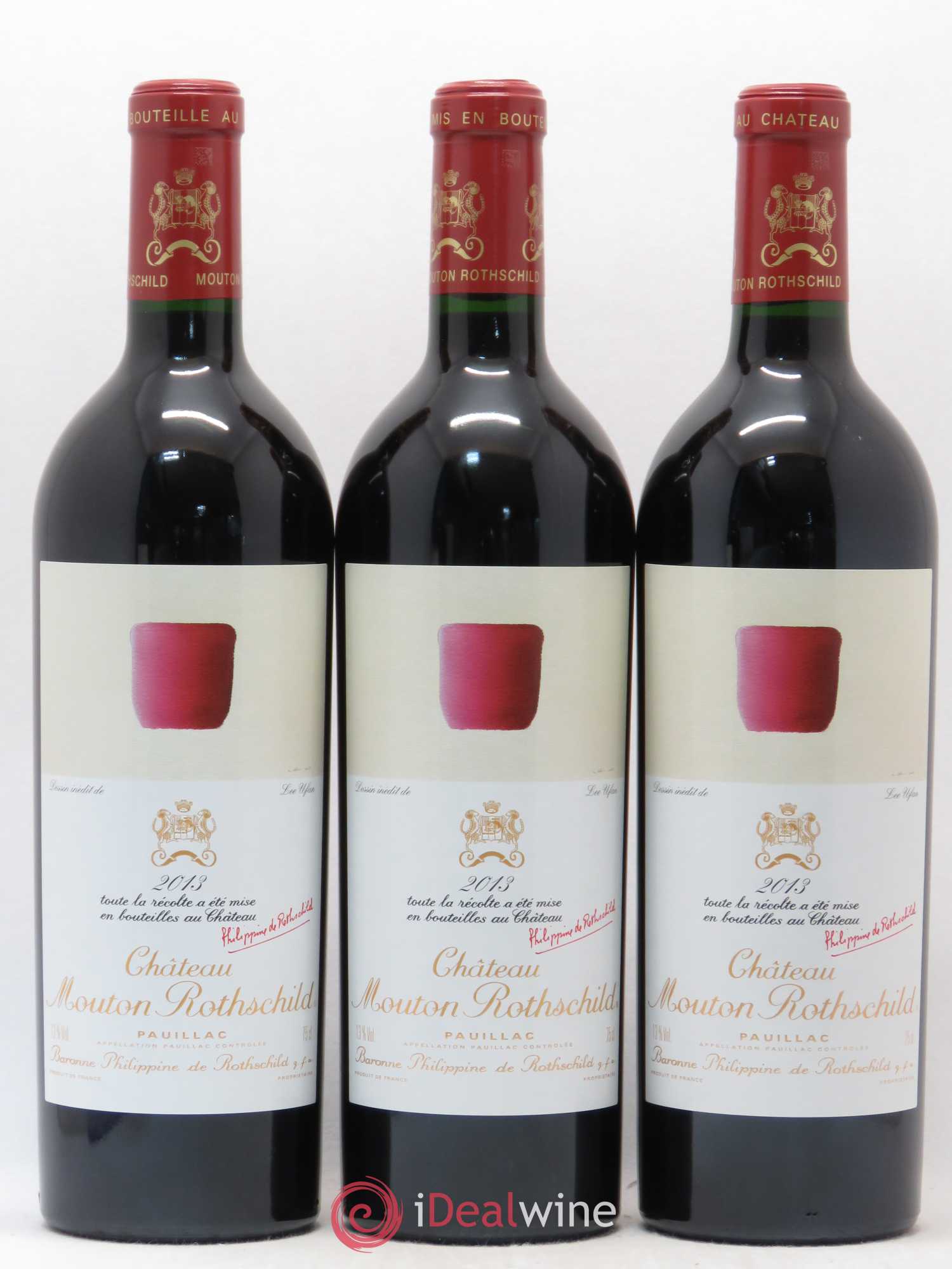 Château Mouton Rothschild 1er Grand Cru Classé 2013 - Lot de 6 bouteilles - 3