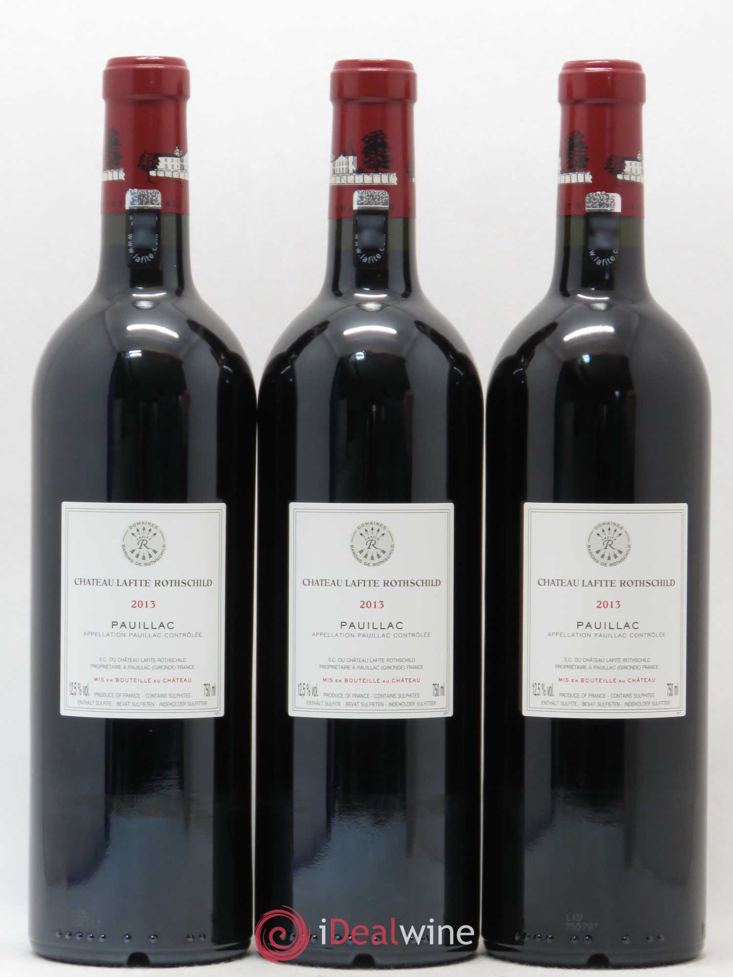Château Lafite Rothschild 1er Grand Cru Classé 2013 - Lot de 12 bouteilles - 6