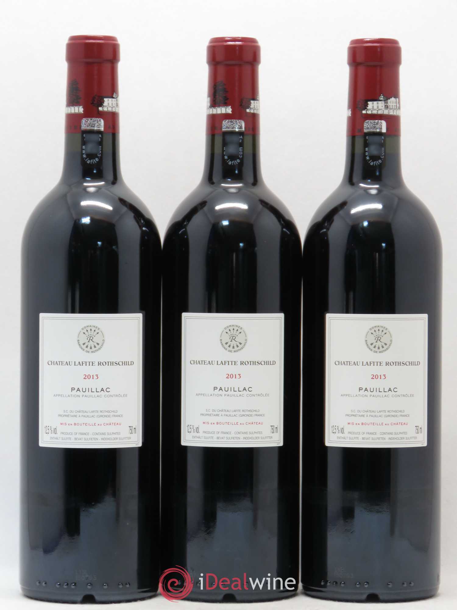 Château Lafite Rothschild 1er Grand Cru Classé 2013 - Lot de 12 bouteilles - 8