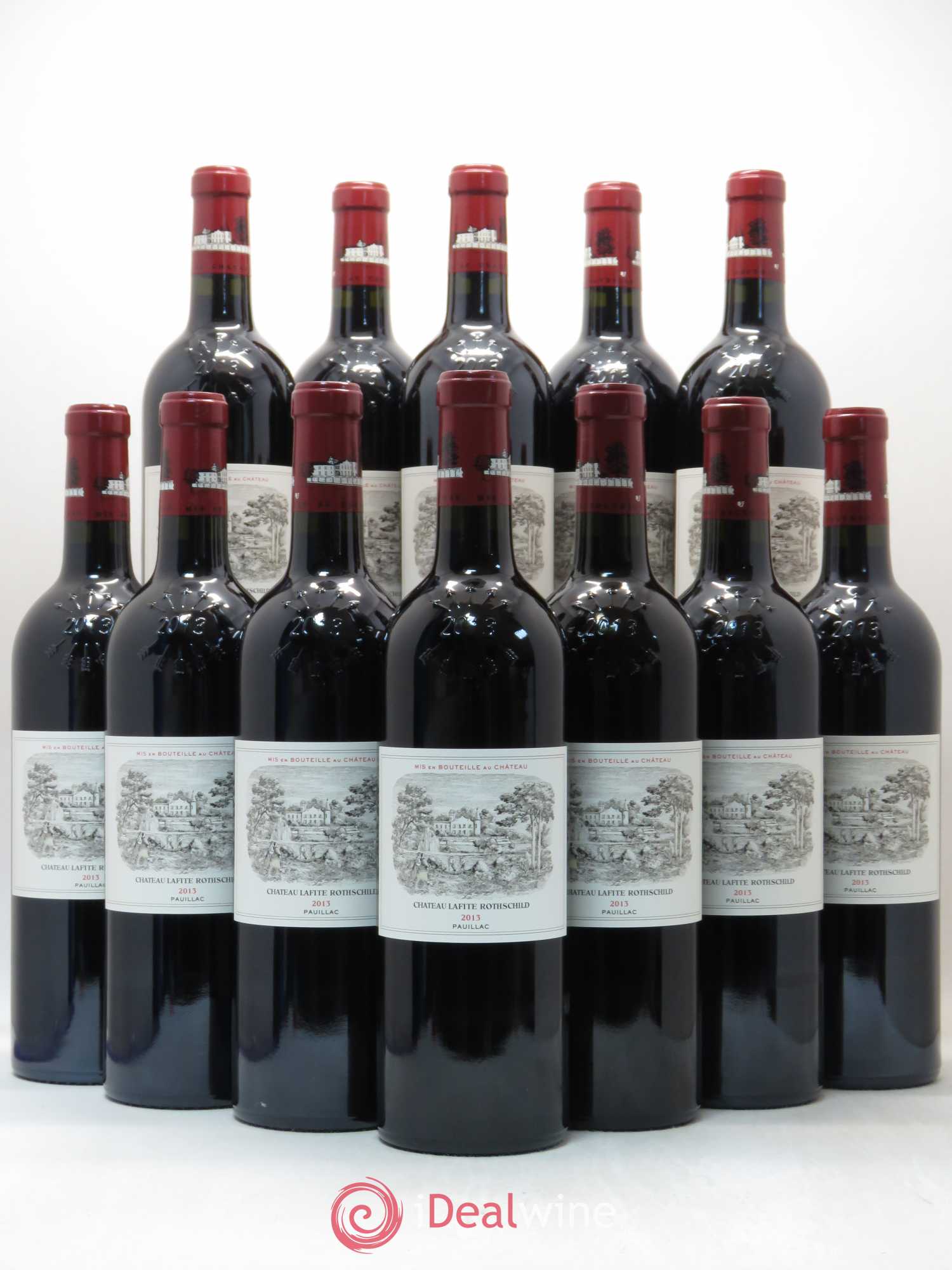 Château Lafite Rothschild 1er Grand Cru Classé 2013 - Lot de 12 bouteilles - 0