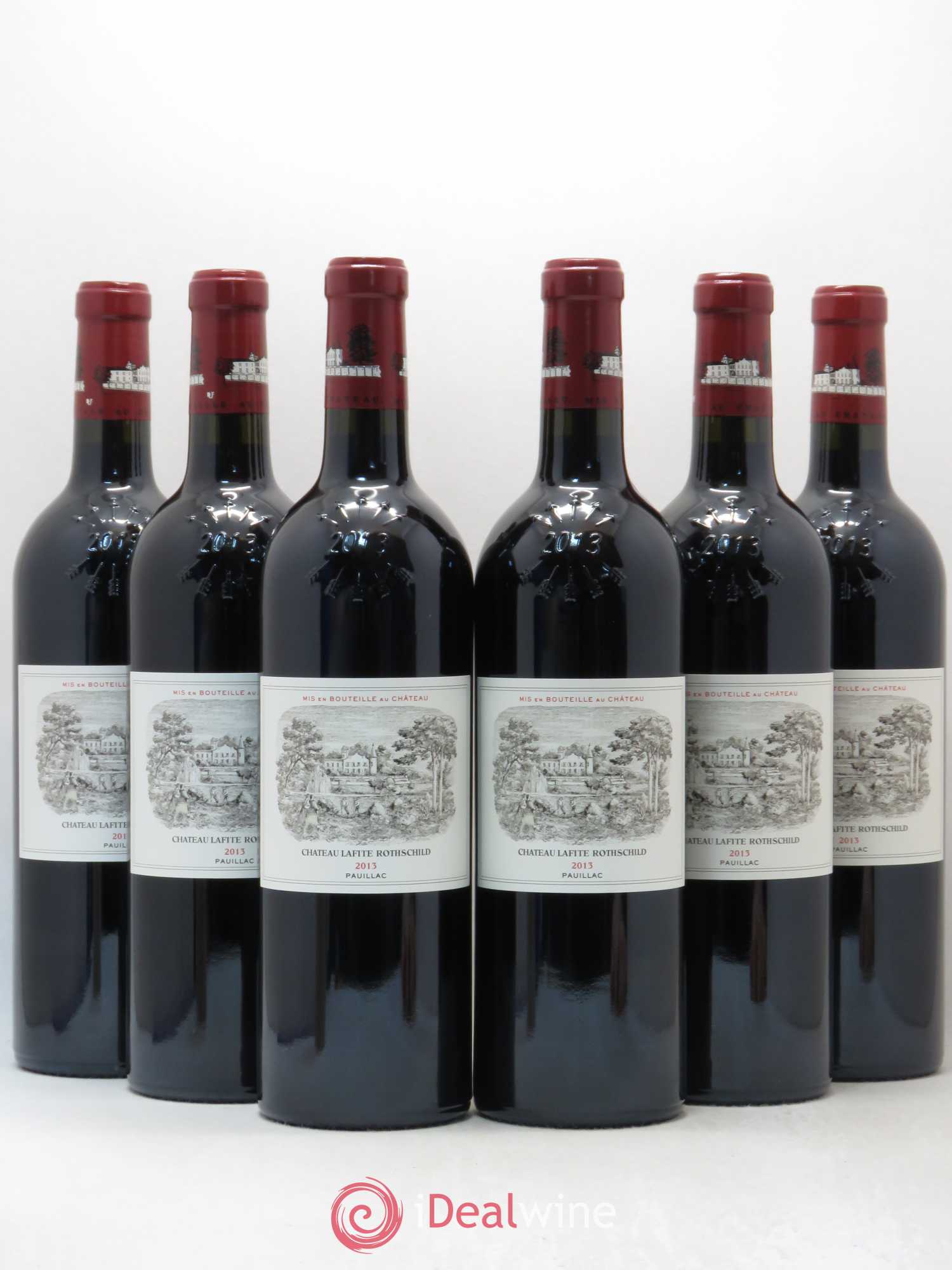 Château Lafite Rothschild 1er Grand Cru Classé 2013 - Lot de 6 bouteilles - 0