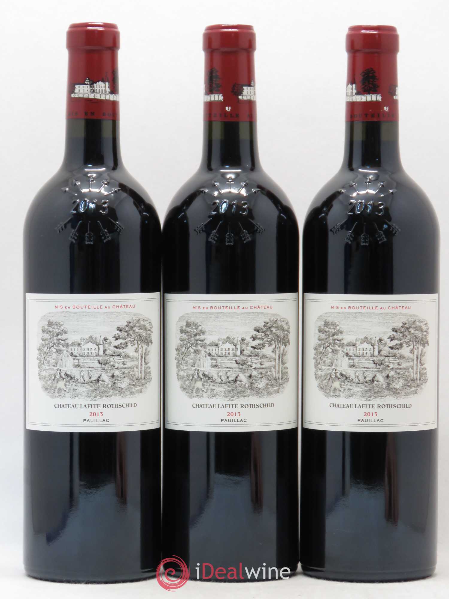 Château Lafite Rothschild 1er Grand Cru Classé 2013 - Lot de 3 bouteilles - 0