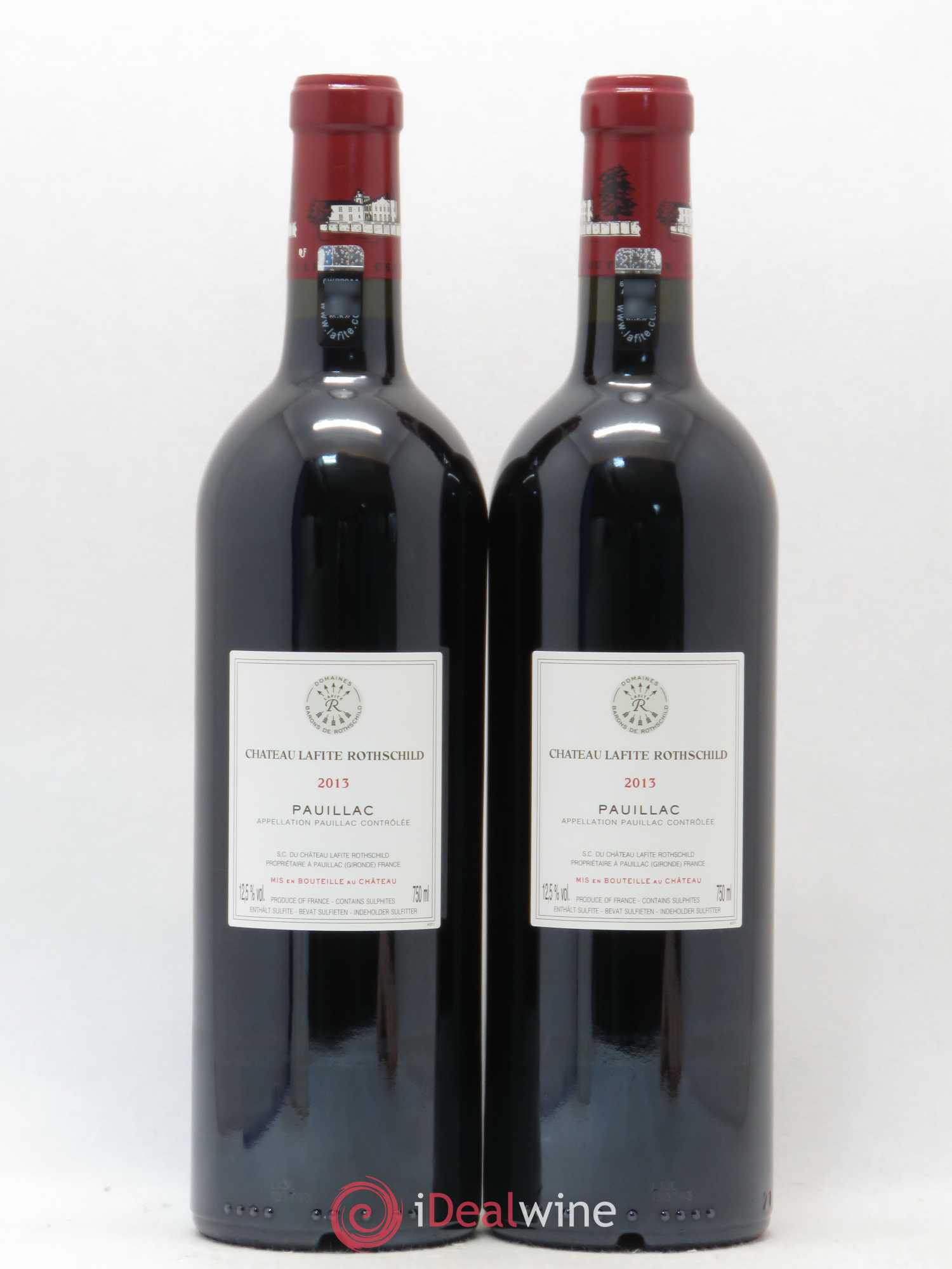 Château Lafite Rothschild 1er Grand Cru Classé 2013 - Lot de 2 bouteilles - 1