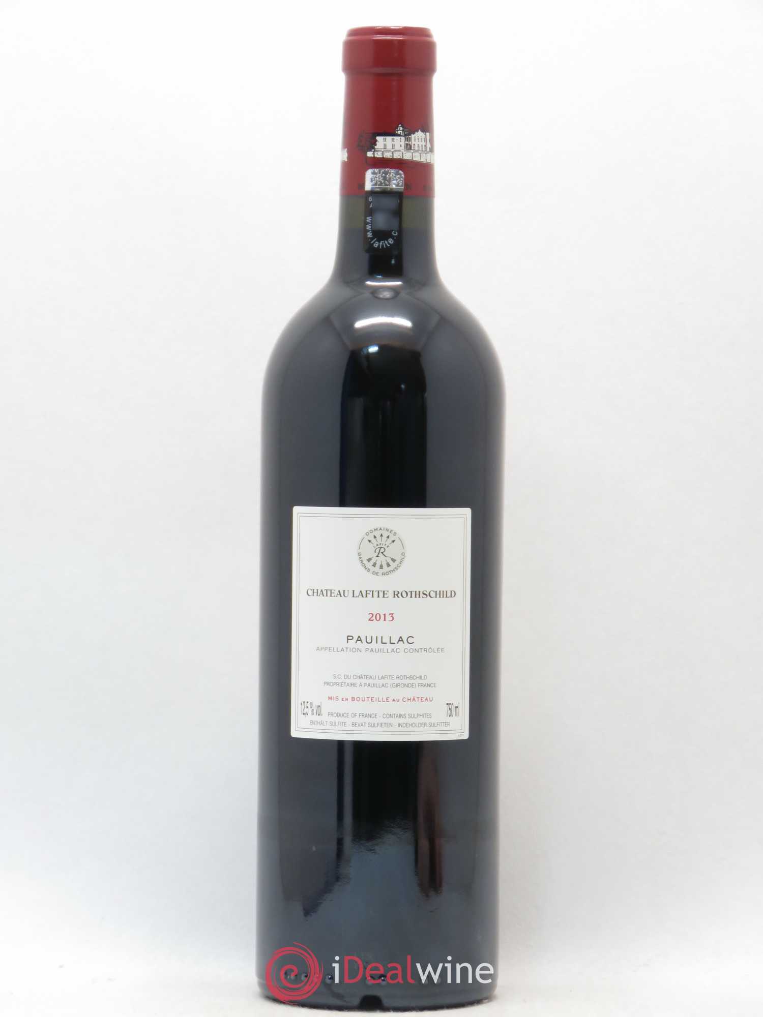 Château Lafite Rothschild 1er Grand Cru Classé 2013 - Lot de 1 bouteille - 1