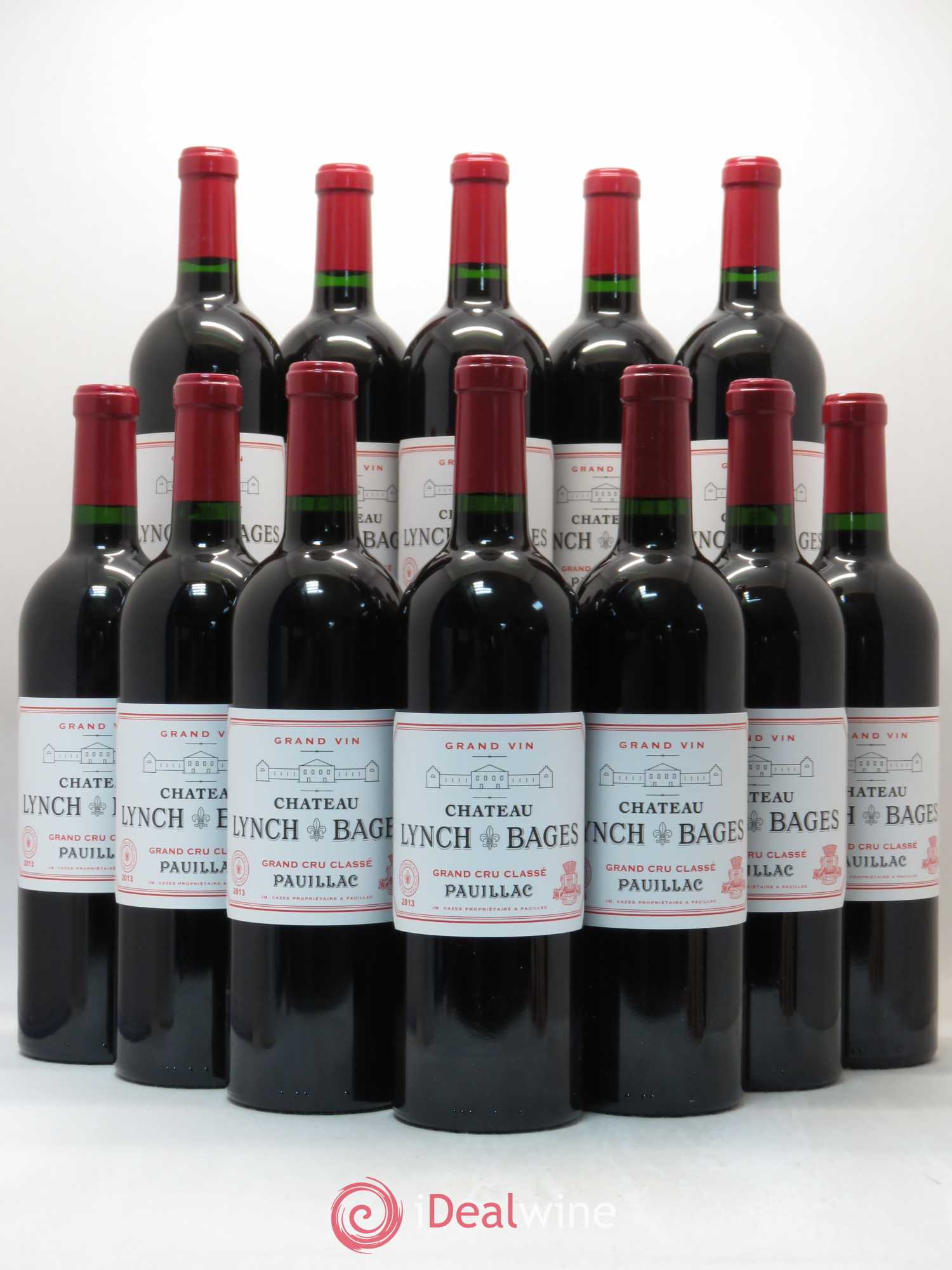 Château Lynch Bages 5ème Grand Cru Classé 2013 - Lot de 12 bouteilles - 0