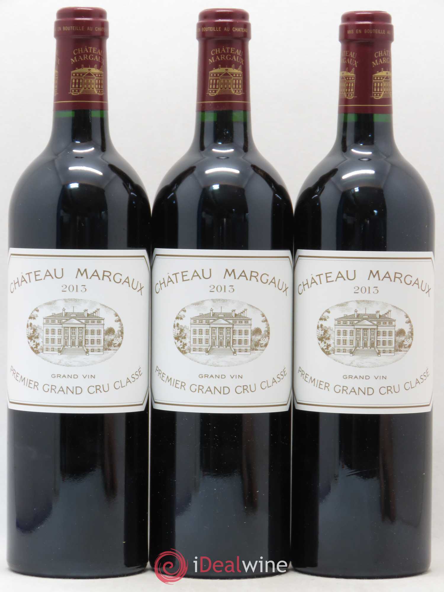 Château Margaux 1er Grand Cru Classé 2013 - Lot de 12 bouteilles - 1