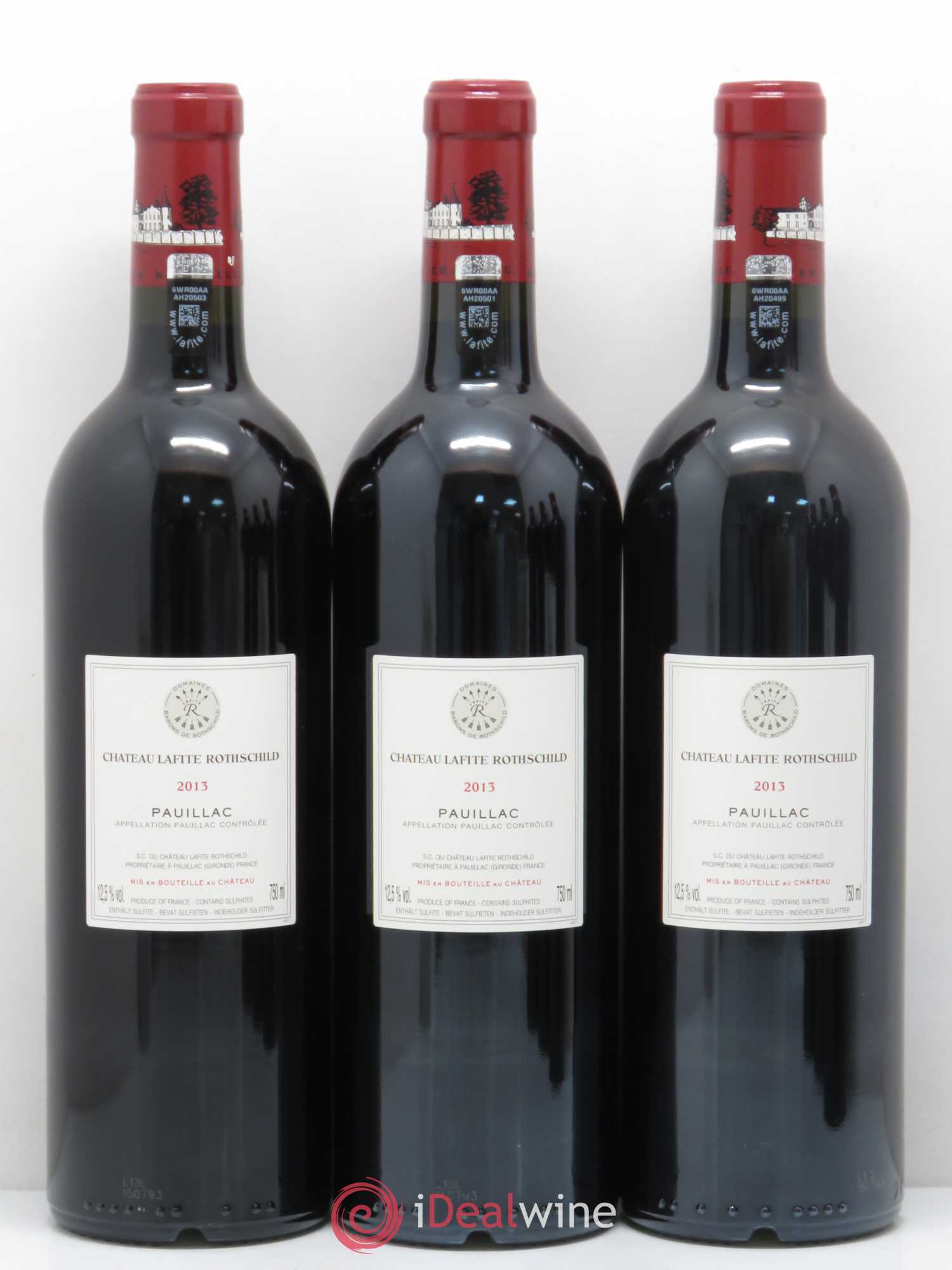 Château Lafite Rothschild 1er Grand Cru Classé 2013 - Lot de 6 bouteilles - 2