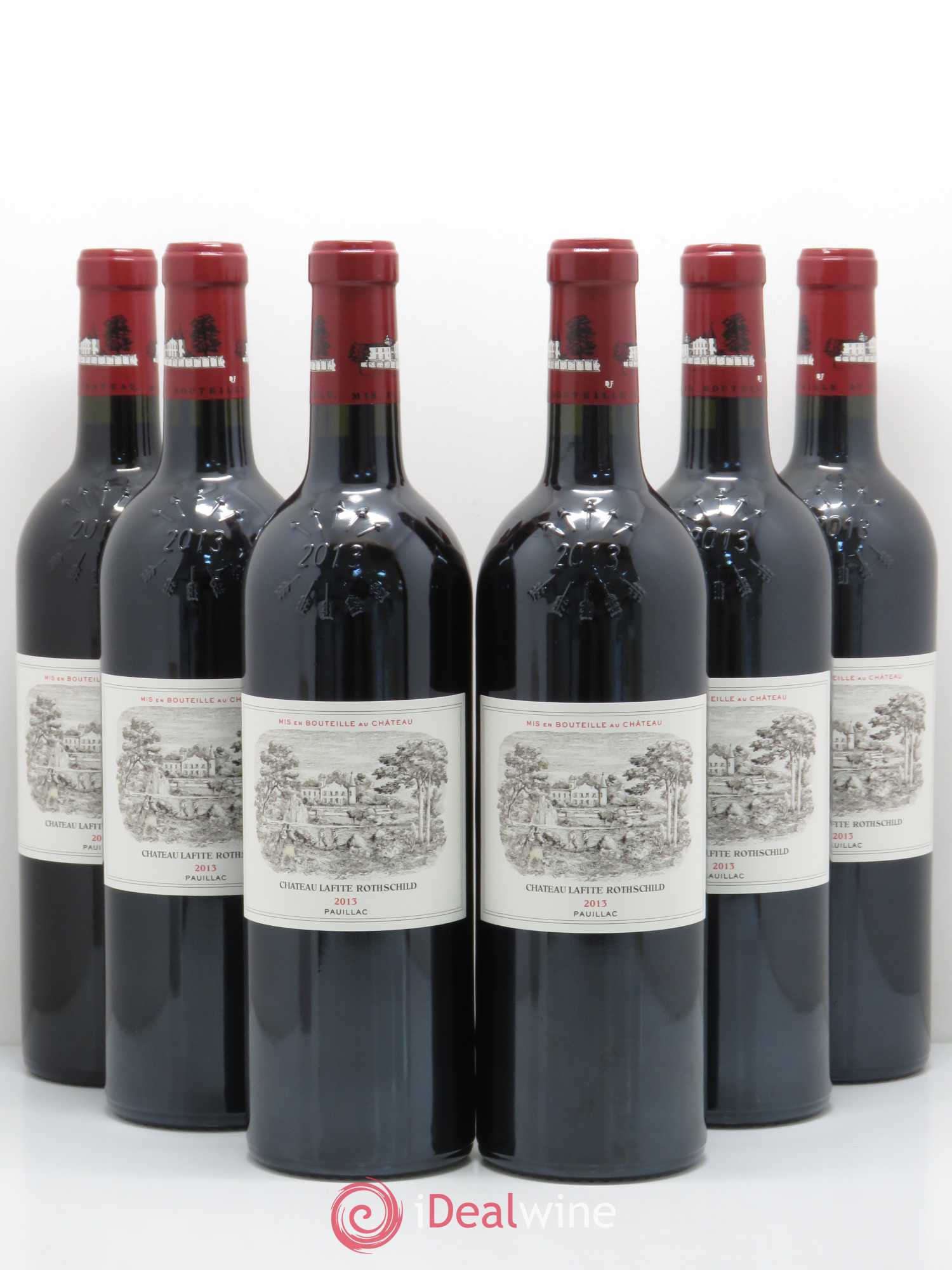 Château Lafite Rothschild 1er Grand Cru Classé 2013 - Lot de 6 bouteilles - 0