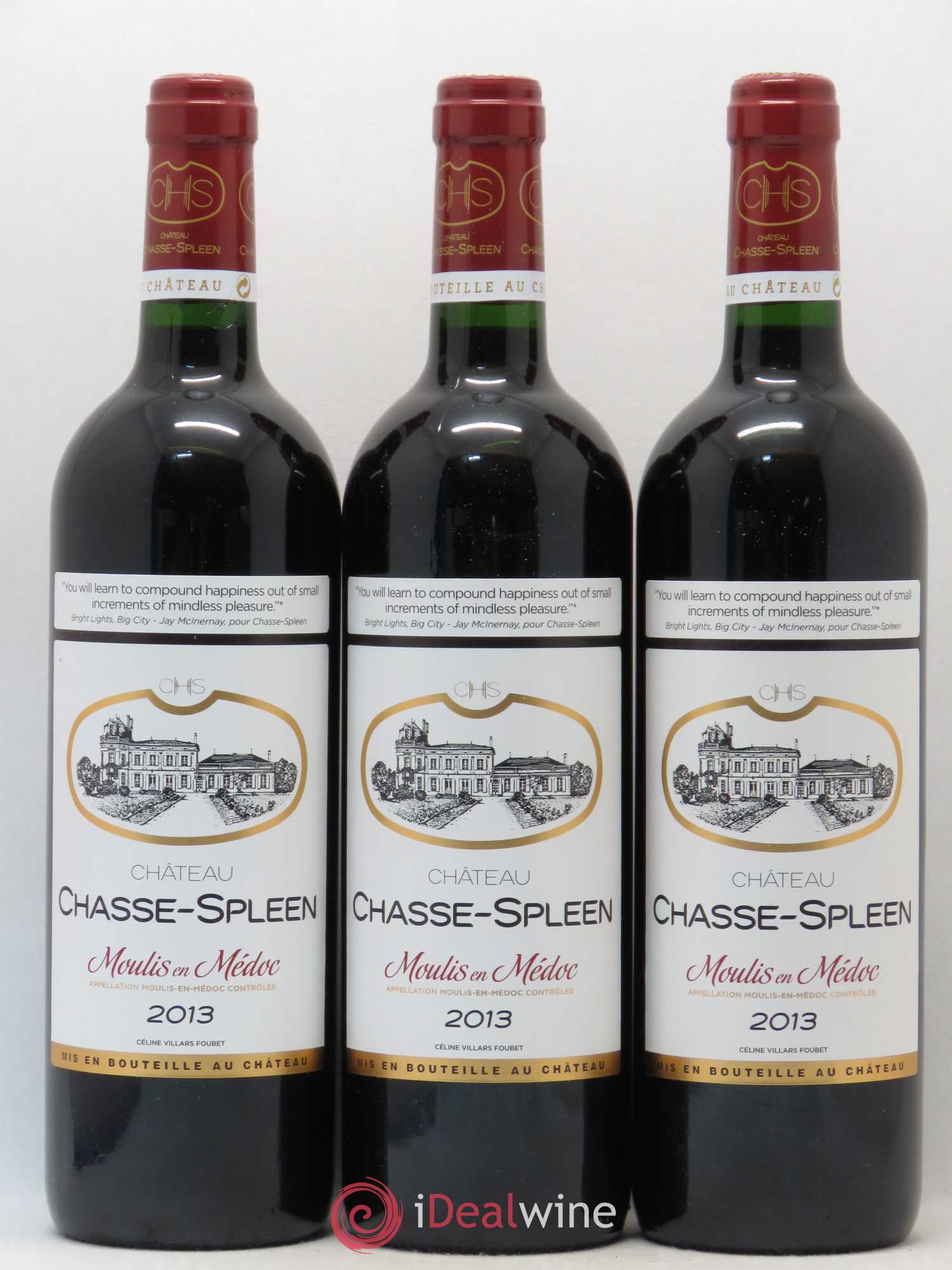 Château Chasse Spleen 2013 - Lot de 6 bouteilles - 1