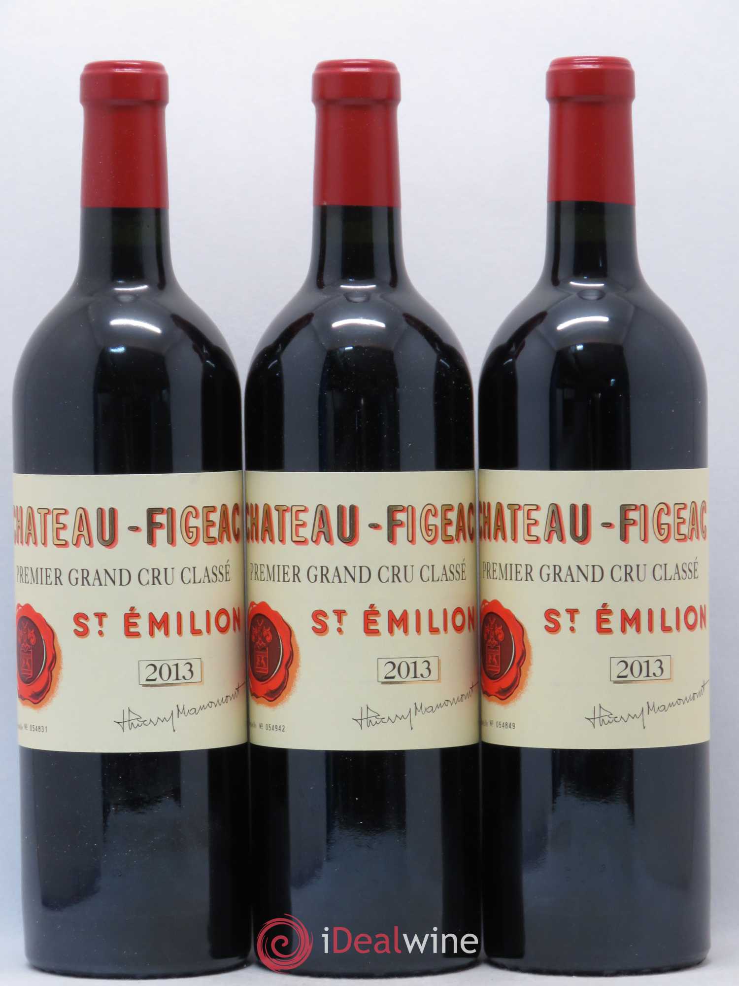 Château Figeac 1er Grand Cru Classé A 2013 - Lot de 6 bouteilles - 1