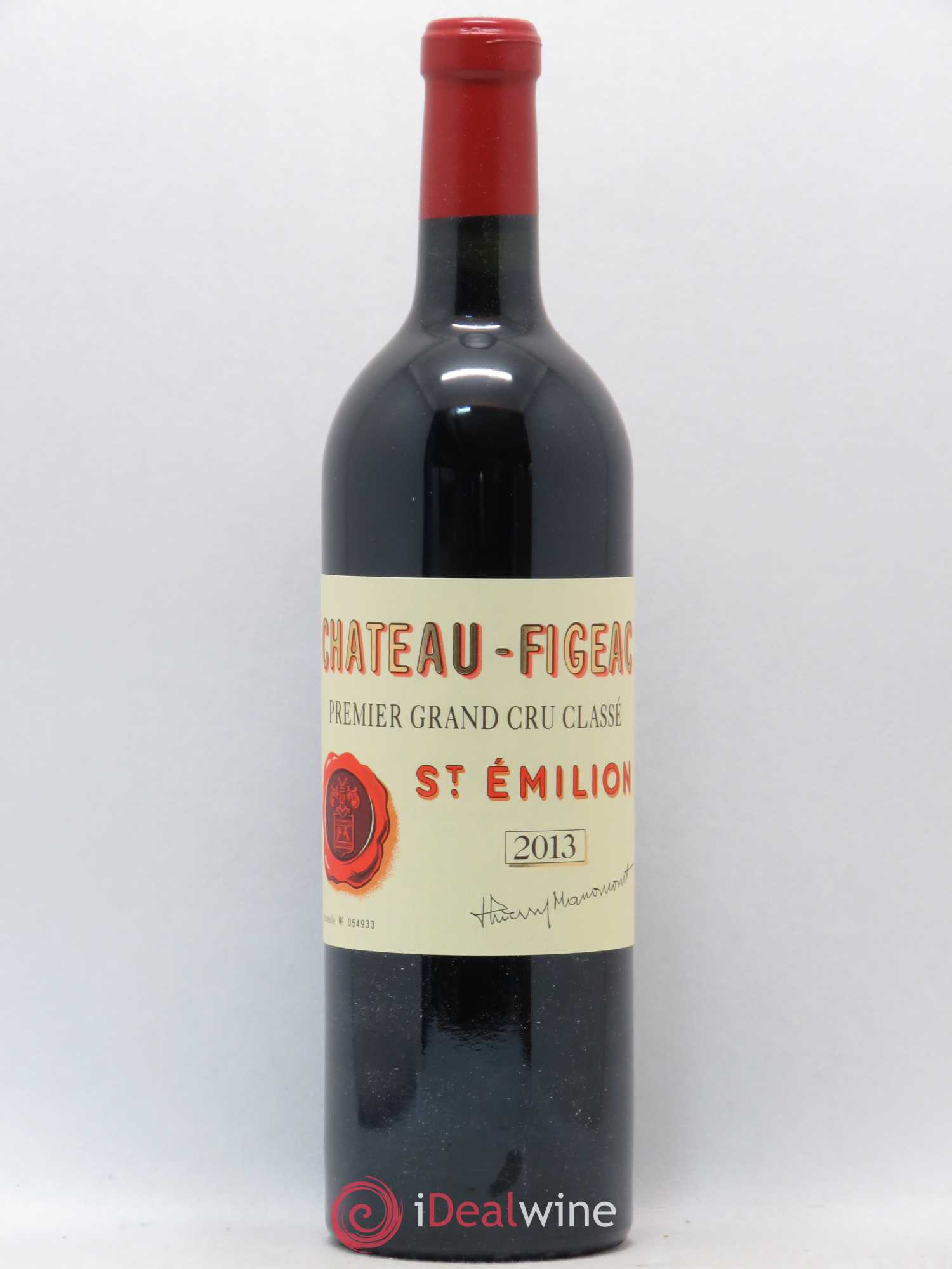 Château Figeac 1er Grand Cru Classé A 2013 - Lot de 1 bouteille - 0