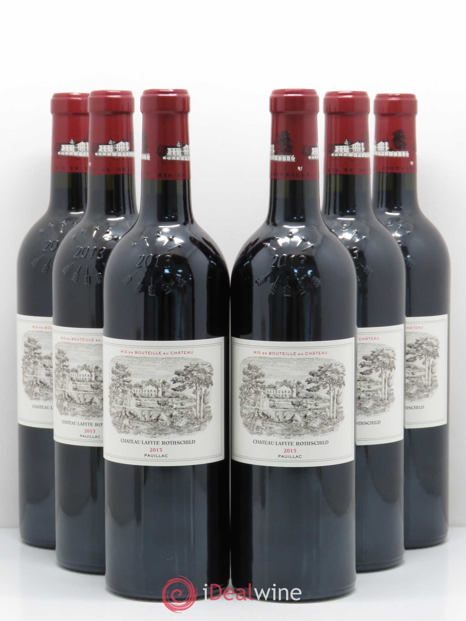 Château Lafite Rothschild 1er Grand Cru Classé 2013 - Lot de 6 bouteilles - 0