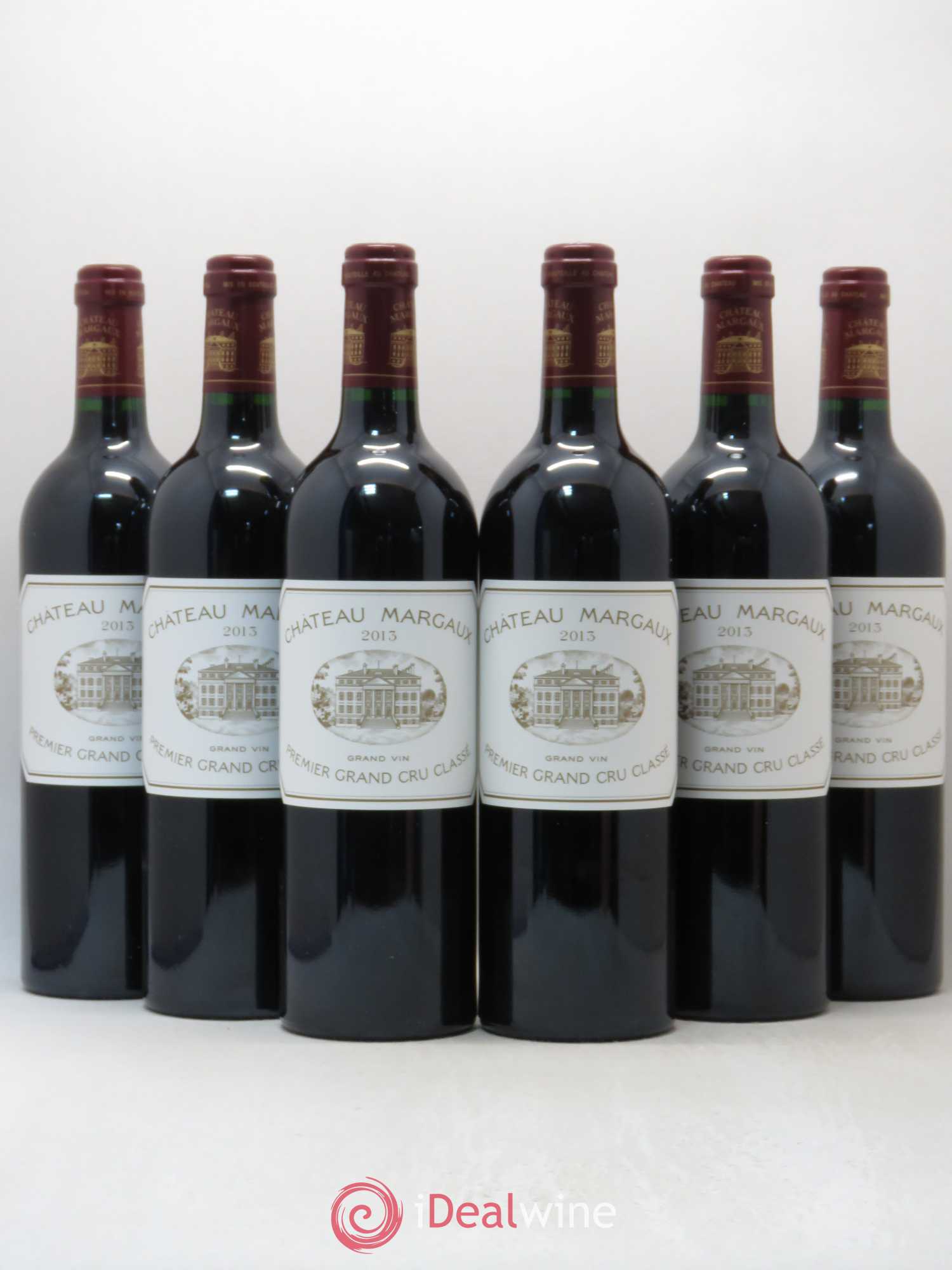 Château Margaux 1er Grand Cru Classé 2013 - Lot de 6 bouteilles - 0