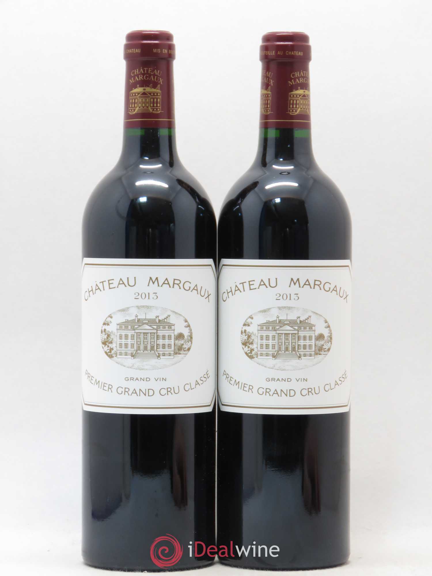 Château Margaux 1er Grand Cru Classé 2013 - Lot de 2 bouteilles - 0