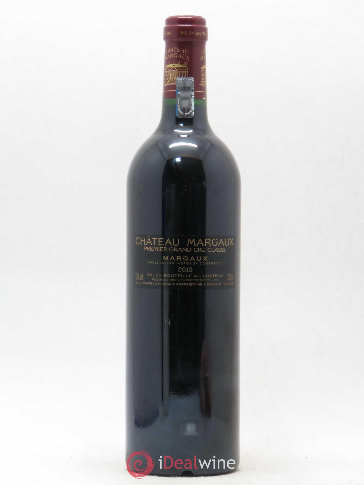 Château Margaux 1er Grand Cru Classé 2013 - Lot de 1 bouteille - 1