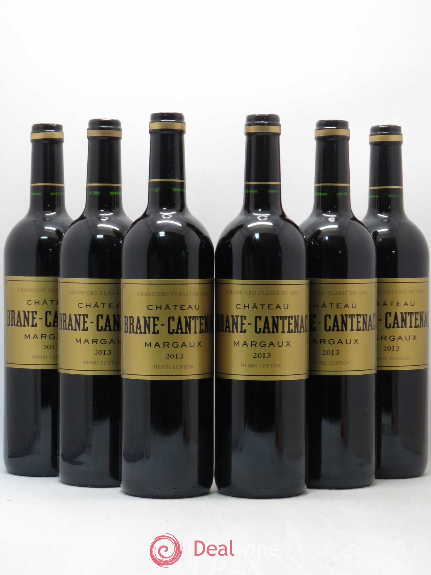 Château Brane Cantenac 2ème Grand Cru Classé 2013 - Lot de 6 bouteilles - 0